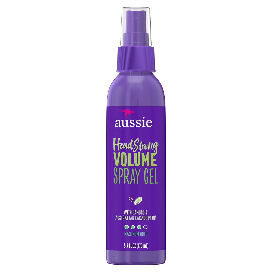 Aussie Headstrong Volume Spray Hair Gel, Maximum Hold, 5. 7 oz (Pack of 2)