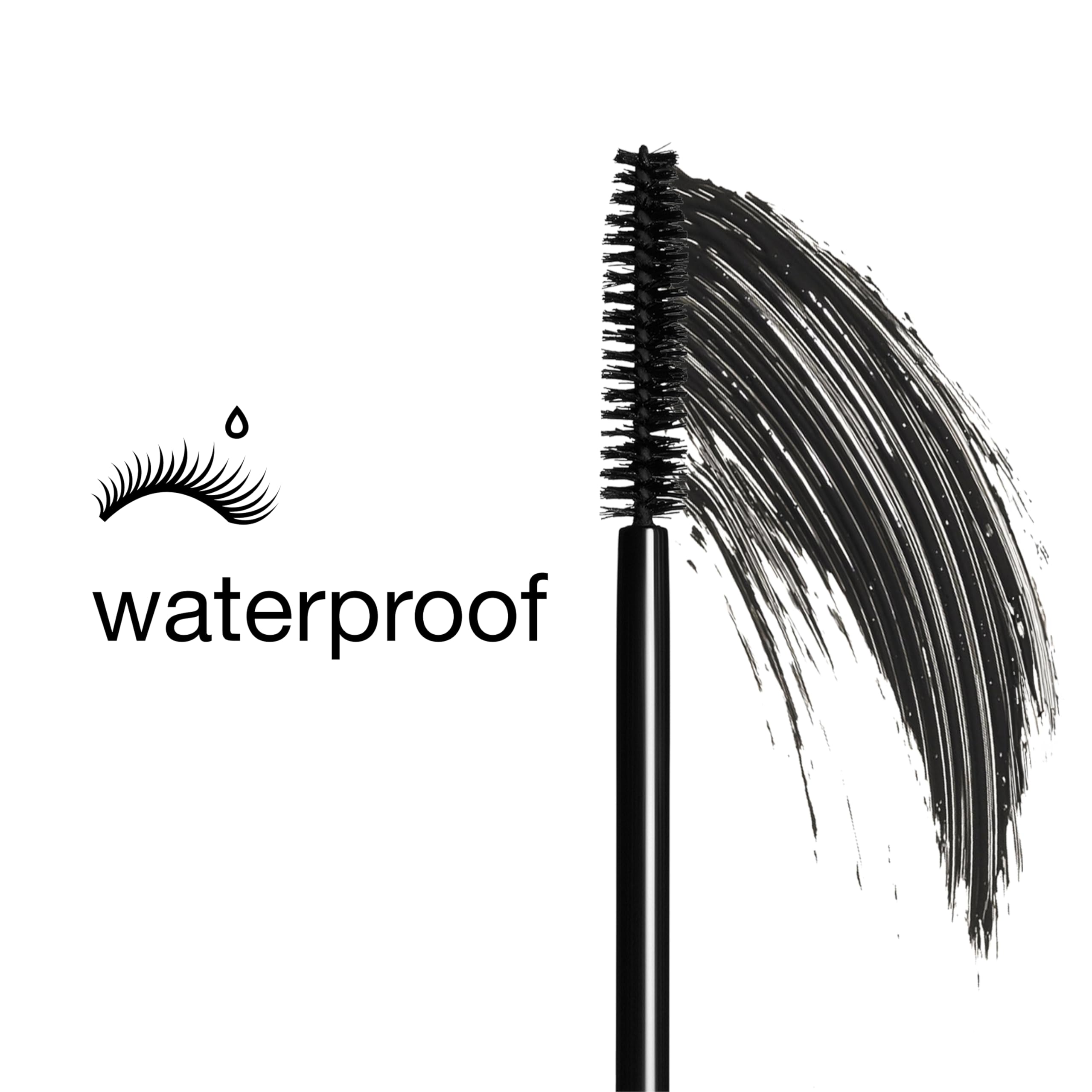 Clinique High Impact Waterproof Mascara | Volume, Length, Smudge-Proof + Safe For Sensitive Eyes, Black/Brown, 0.28 Fl Oz