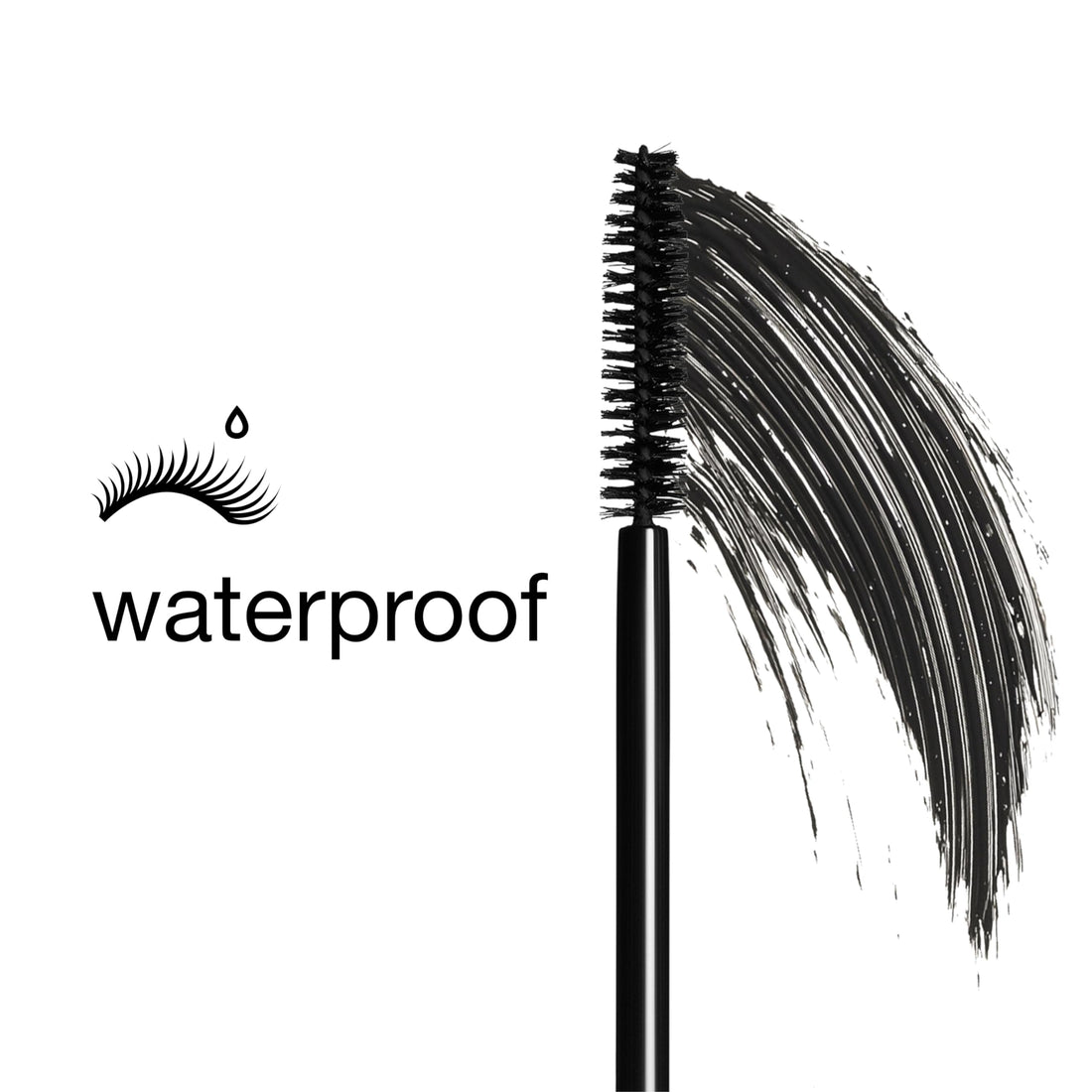 Clinique High Impact Waterproof Mascara | Volume, Length, Smudge-Proof + Safe For Sensitive Eyes, Black/Brown, 0.28 Fl Oz