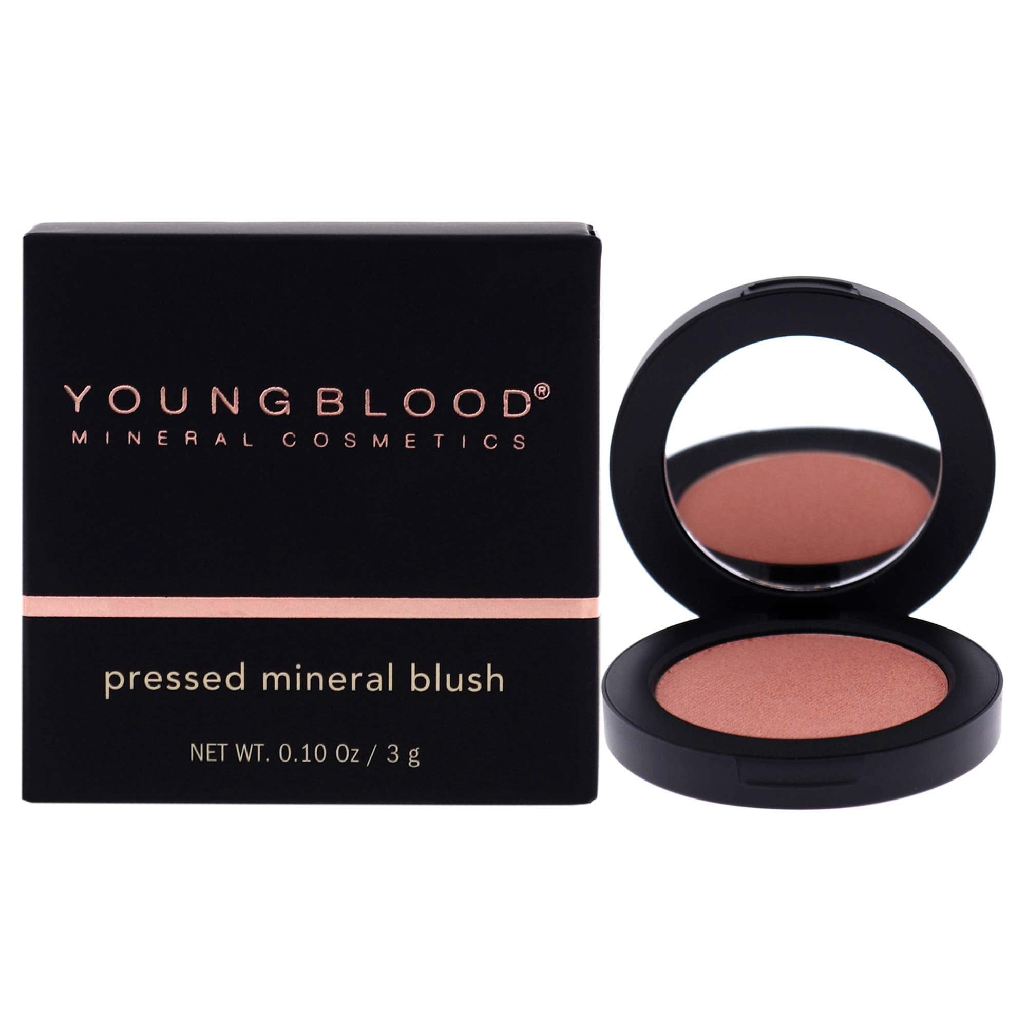 Youngblood Pressed Mineral Blush, Sugar Plum, 3 Gram