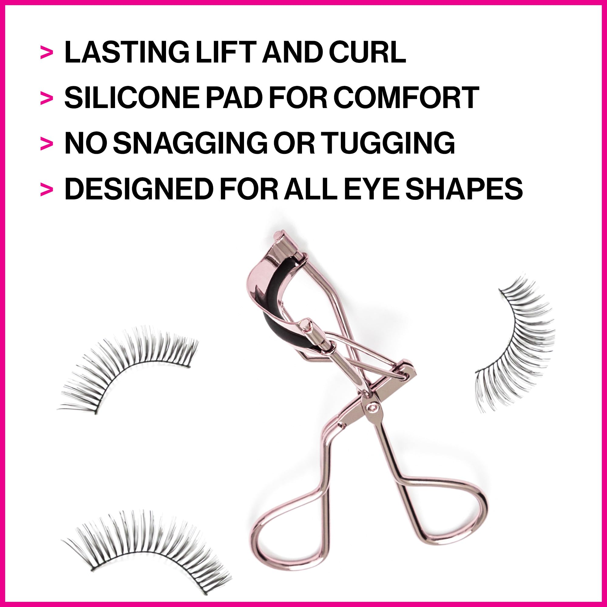 Wet n Wild High On Lash Eyelash Curler with Comfort Grip