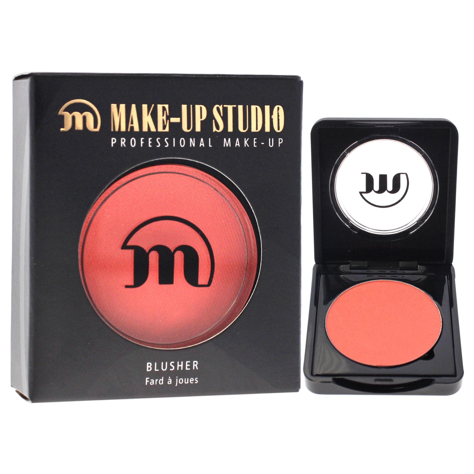 Make-Up Studio Professional Make-Up Face Powder Blush - Easy To Apply - Beautiful Matte Blush - Well Pigmented But Buildable - Flawless & Natural Result - Adds Colour To Your Face - Shade 40 - 0.1 Oz