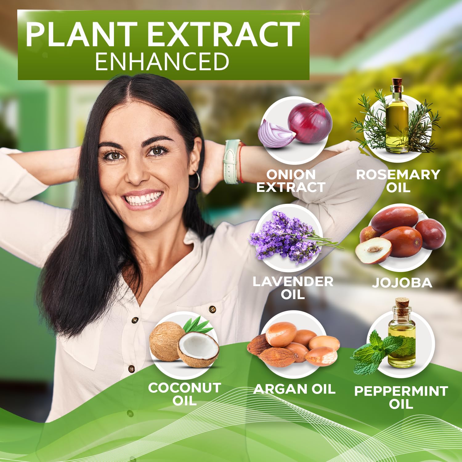 Onion Shampoo and Conditioner Set - With Rosemary and Biotin - Thickening Products for Women and Men - Volumizing Salon Grade Formula for Thinning Hair Care - Hydrating, Moisturizing and Sulfate Free