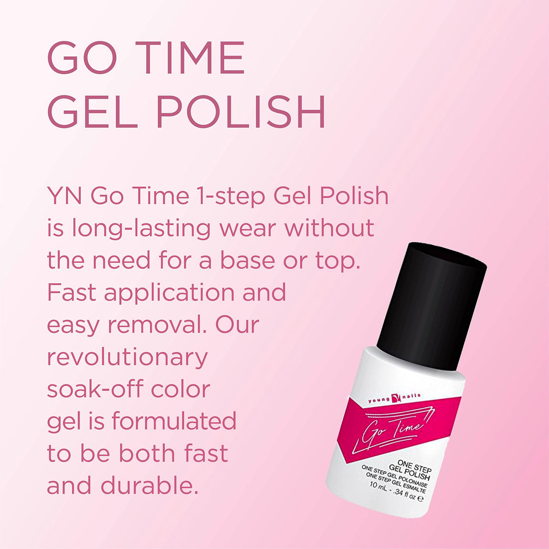 She'S A Pistol, 0.34 Ounce: Young Nails Go Time Gel Polish, She'S A Pistol, 0.34 Ounce