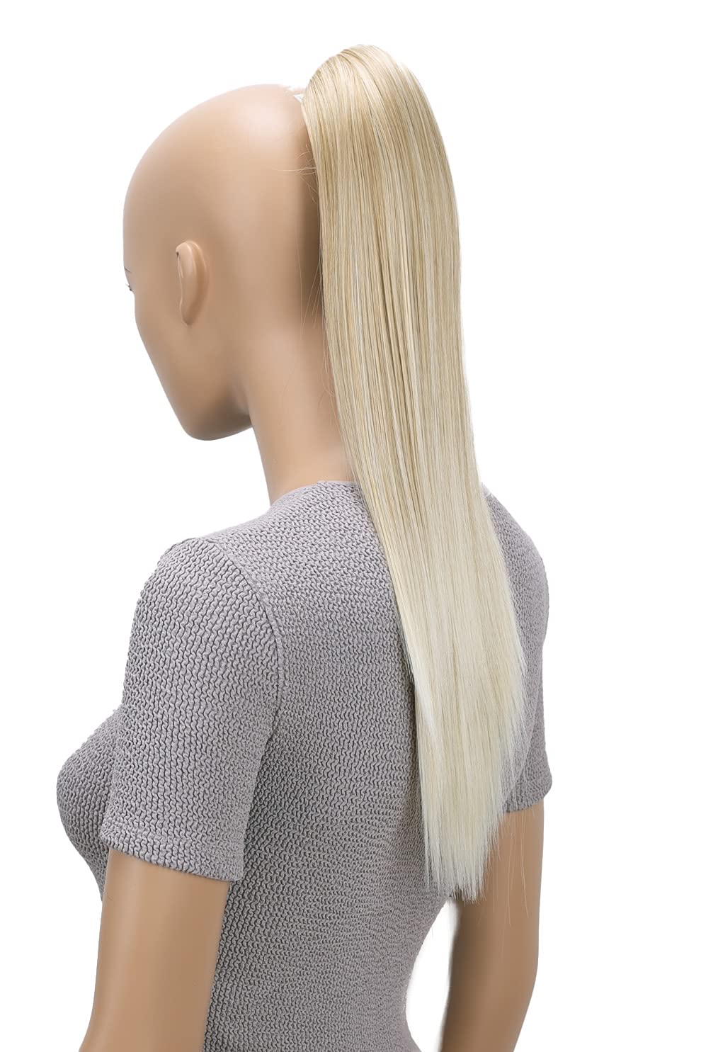 Prettyshop Hairpiece-Ponytail 20 (50Cm) Blond Mix # 26T613A H151: Prettyshop Hairpiece Ponytail Clip On Extension Long Hair Smooth Heat-Resisting 20(50Cm) Blond Mix # 26T613A H151