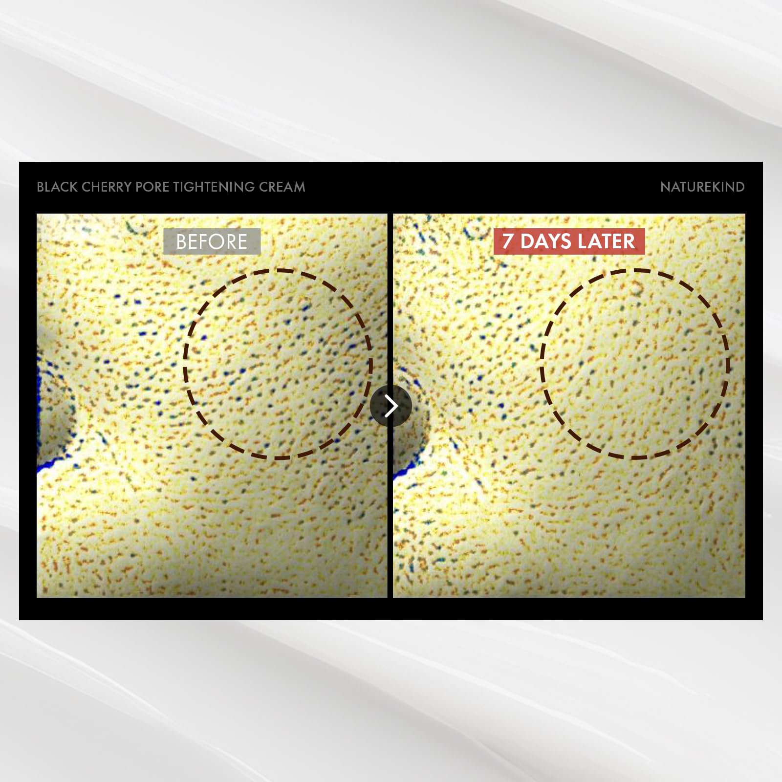 NATUREKIND Black Cherry Pore Tightening Cream, Minimize Enlarged Pores with a soft texture, Face Cream, Korean Skin Care Product 100ml, 3.38 fl. oz.