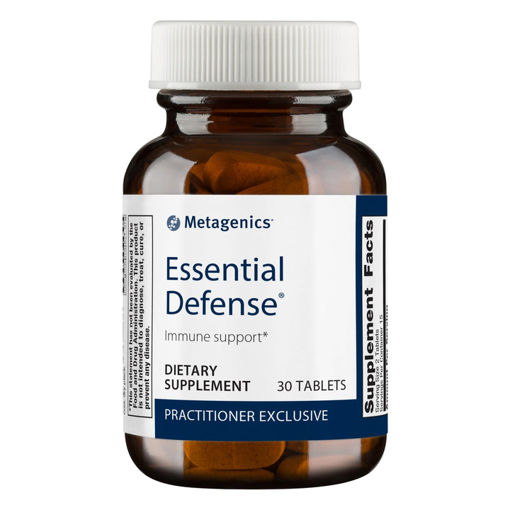 Metagenics Essential Defense - Immune Support* - Traditional Chinese Ingredients - Supplement with Licorice Root Extract, Ginger & Isatis - Non-GMO, Gluten-Free & Vegetarian - 30 Tablets