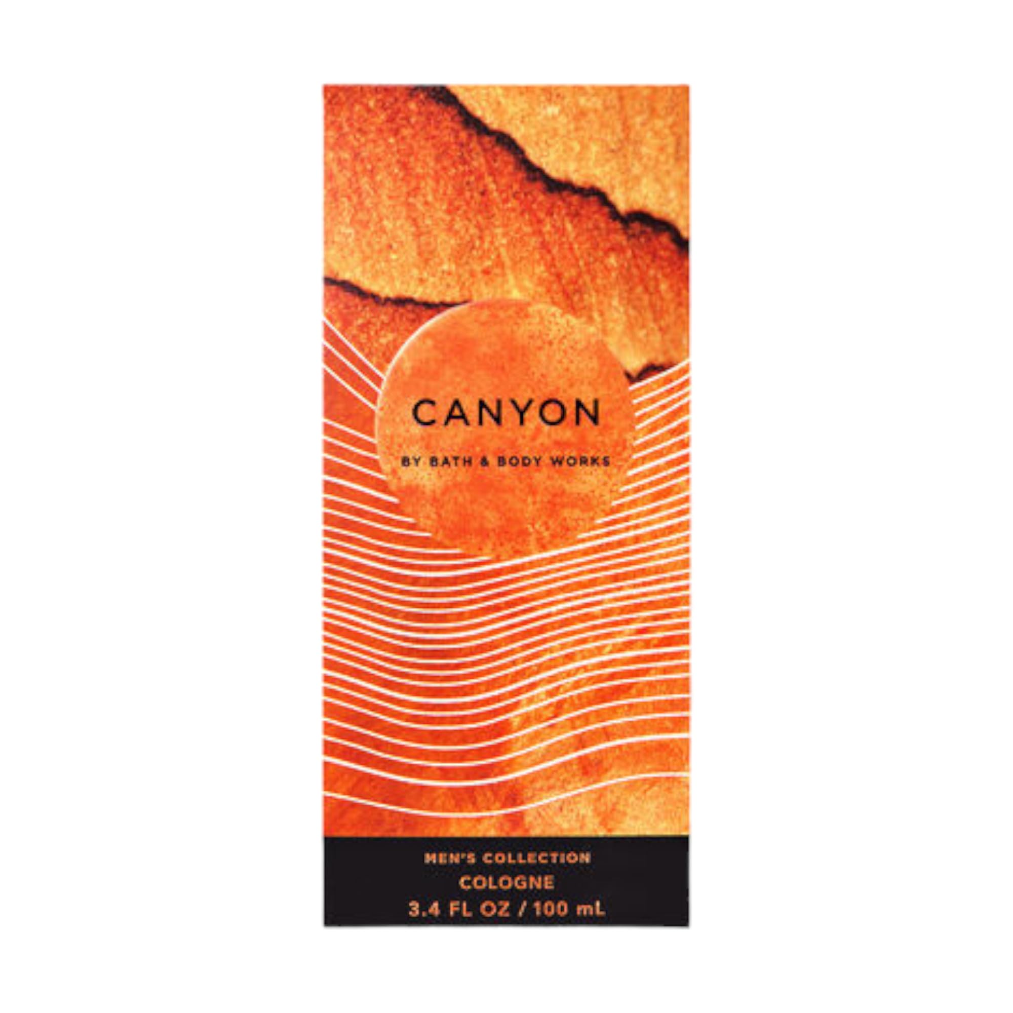Bath & Body Works Bath and Body Works Canyon Men's Fragrance 3.4 Ounces Cologne Spray (Canyon)