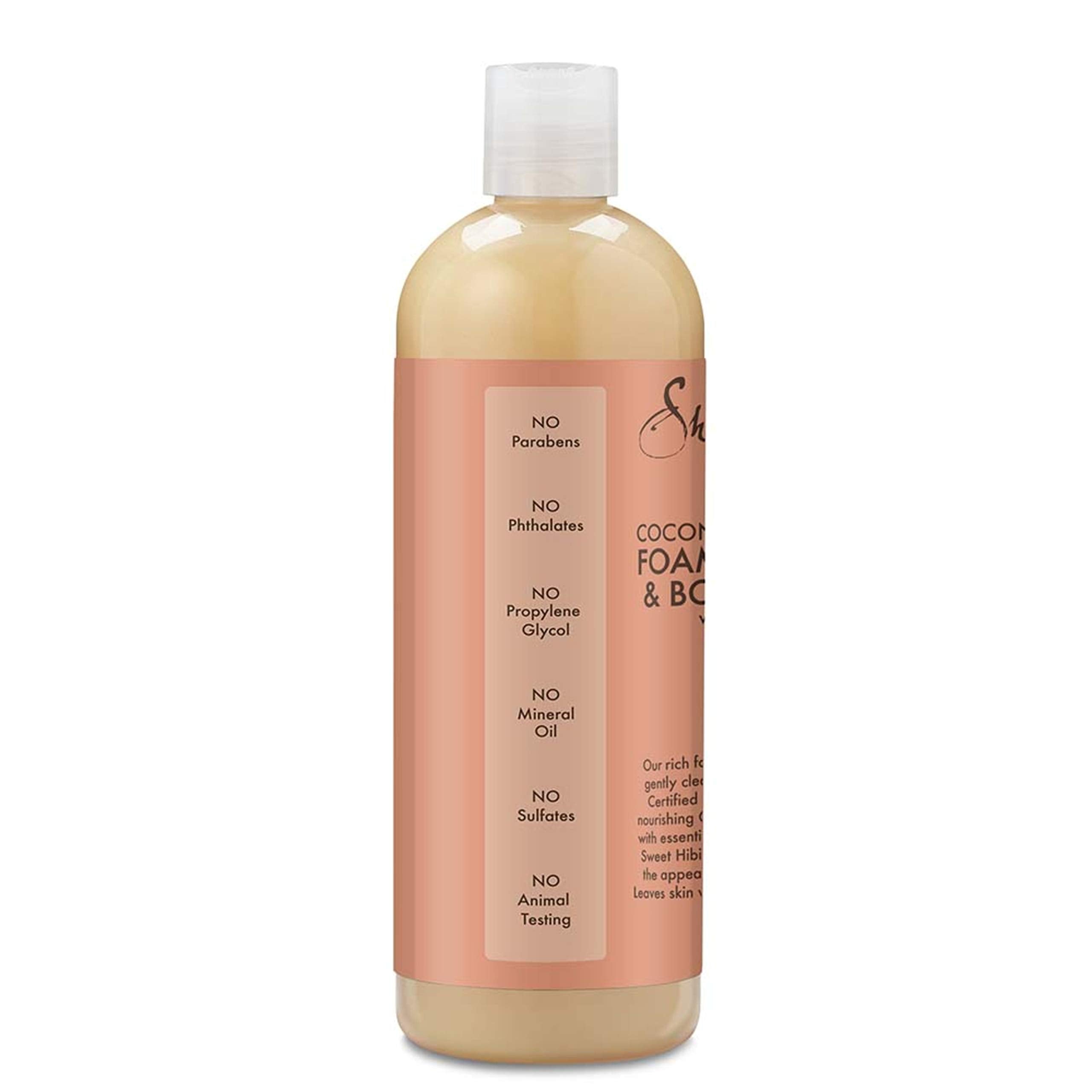 Shea Moisture Foaming Milk Body Wash Coconut and Hibiscus