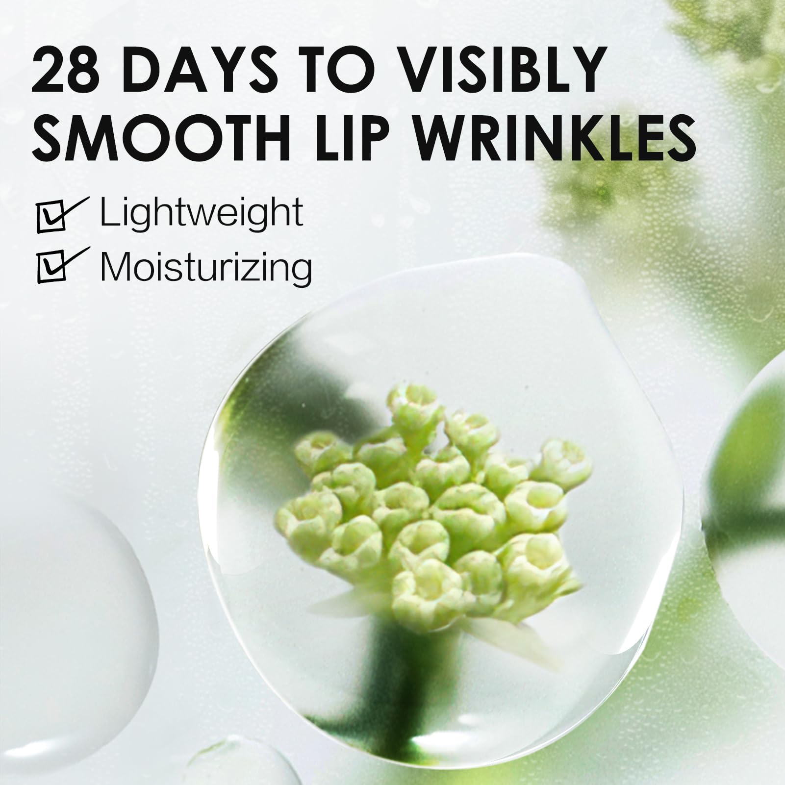 CARSLAN Hydrating Lip Serum Cream, Longlasting Moisturizing, Lightweight Lip Gloss, Semi-Matte Lipstick with Vitamin E, Crithmum Maritimum Essential oil, C205