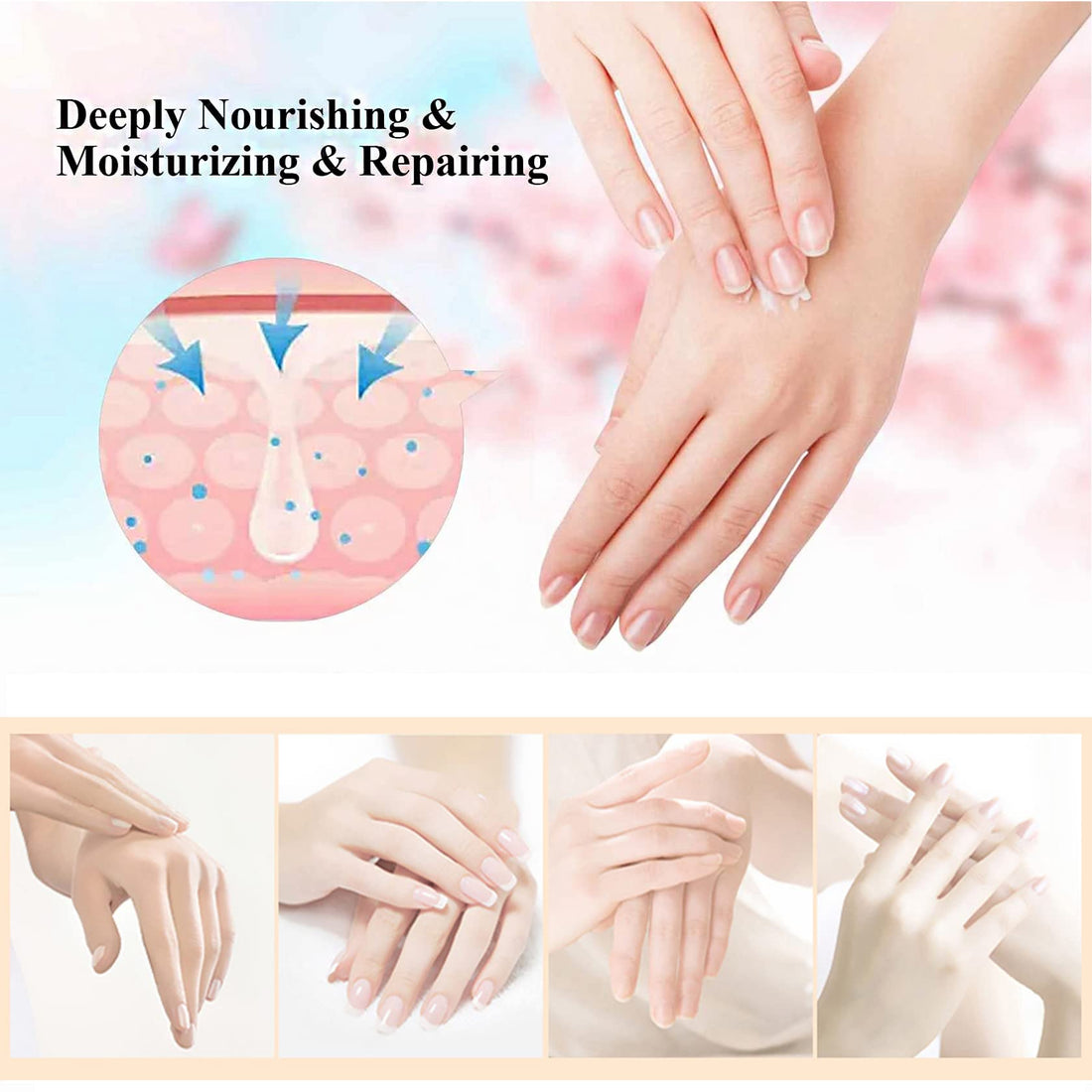 10 Pack Hand Cream For Chapped Hands,Natural Botanical Fragrance Hand Lotion,Mini Hand Cream For Working Dry Hands,Moisturizing Travel Size Hand Cream Set with Natural Botanical For Women- 30ml