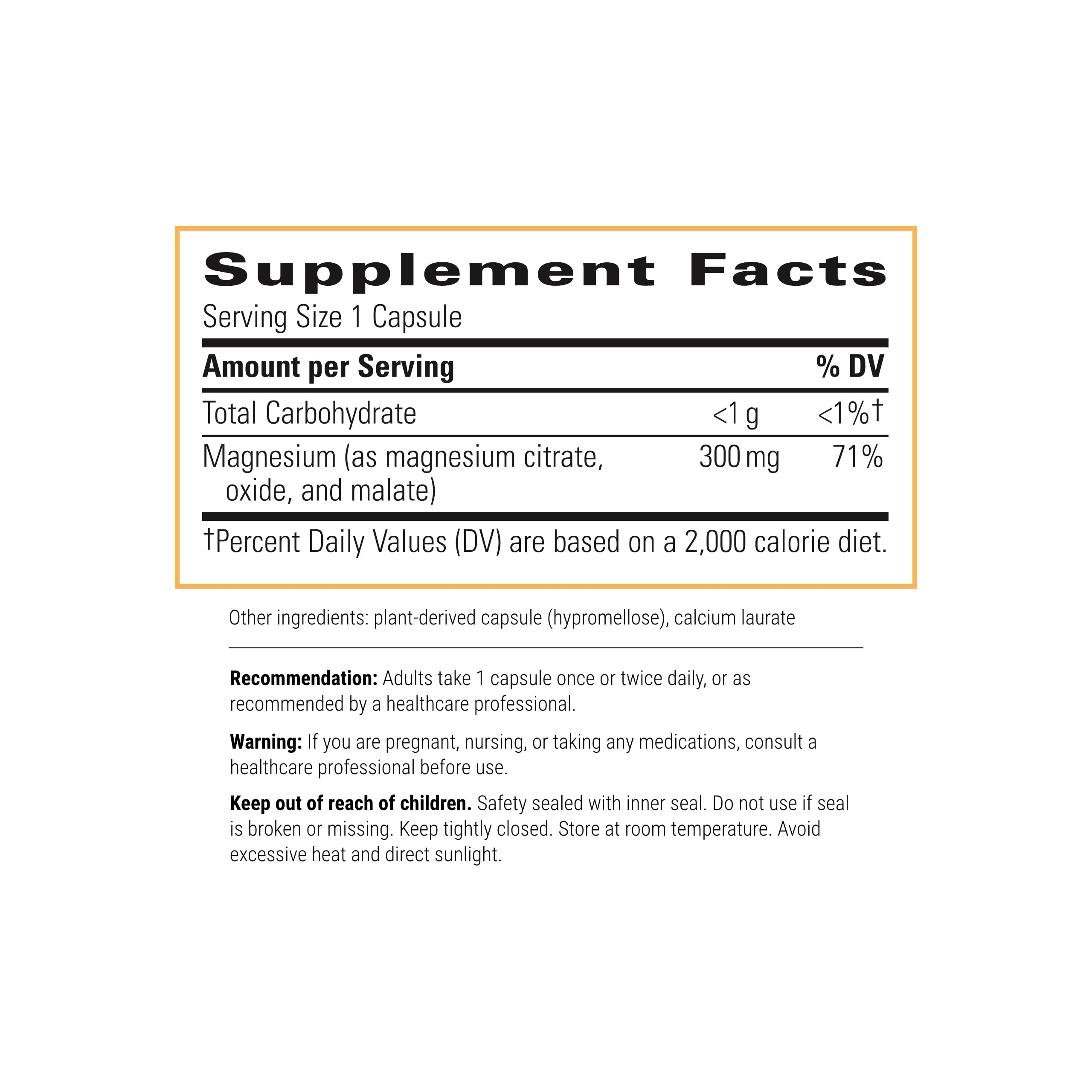 Integrative Therapeutics Tri-Magnesium - Supports Healthy Bones & Teeth* - Supports Cardiovascular & Neurological Function* - Promotes Calm* - 90 Capsules