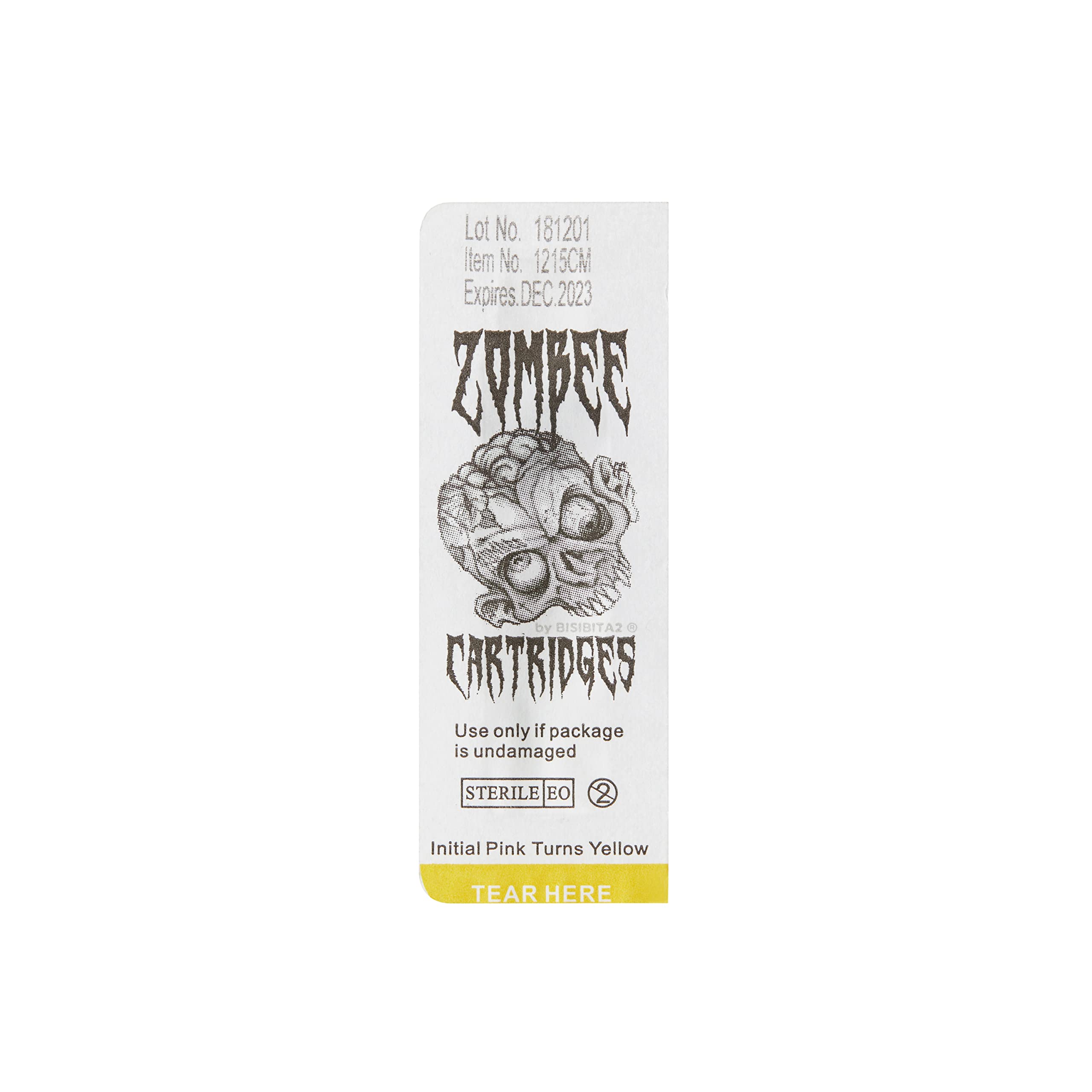 Zombee Disposable Tattoo Needle Silicon Cartridge 20Pcs (1207CM)