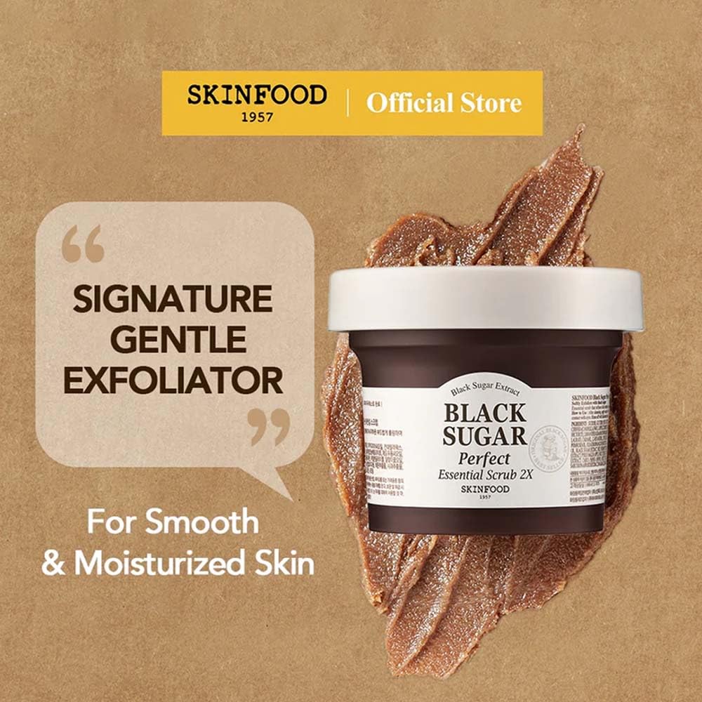 SKINFOOD Black Sugar Perfect Essencial Scrub 2X