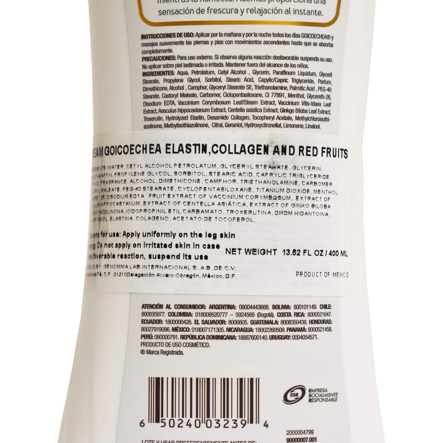 Goicoechea Reaffirming Lotion