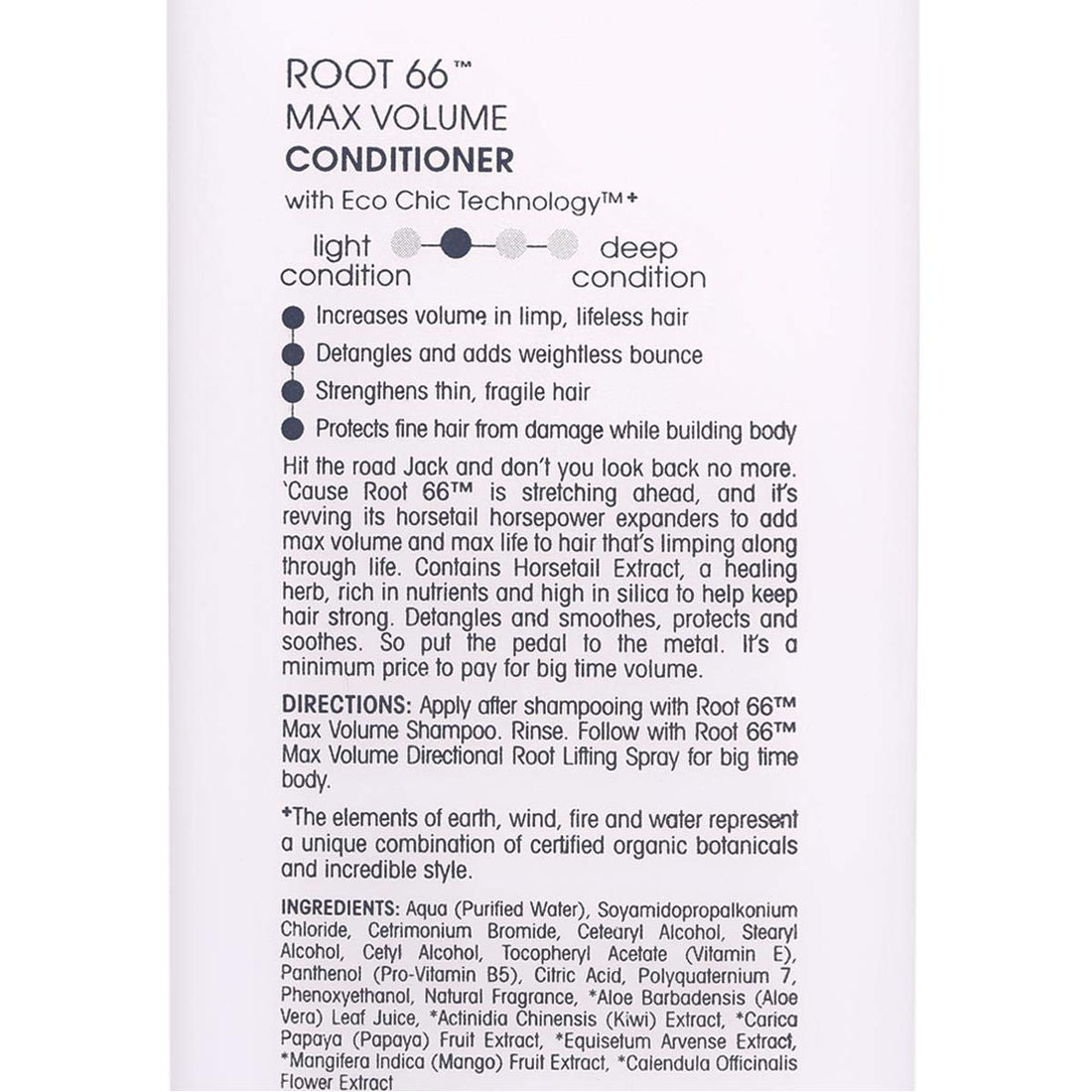 Giovanni Root 66 Max Volume Conditioner, 33.8 Fluid Ounce