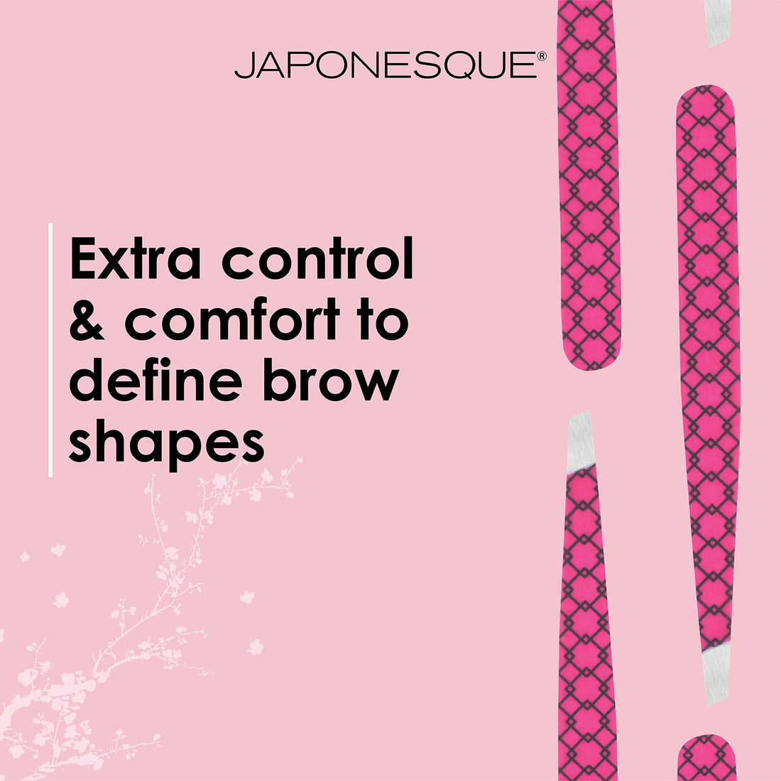 JAPONESQUE Velvet Touch Slant Tweezer