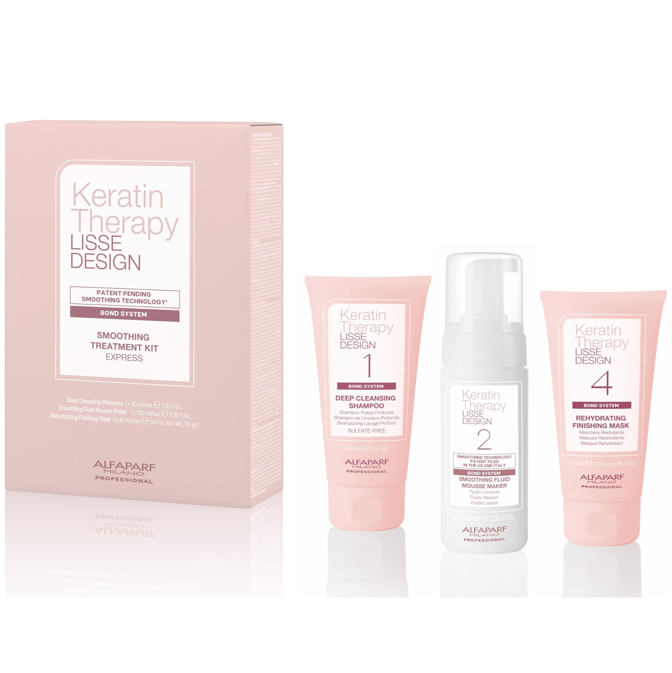 Alfaparf Lisse Design Express Smoothing Treatment Kit