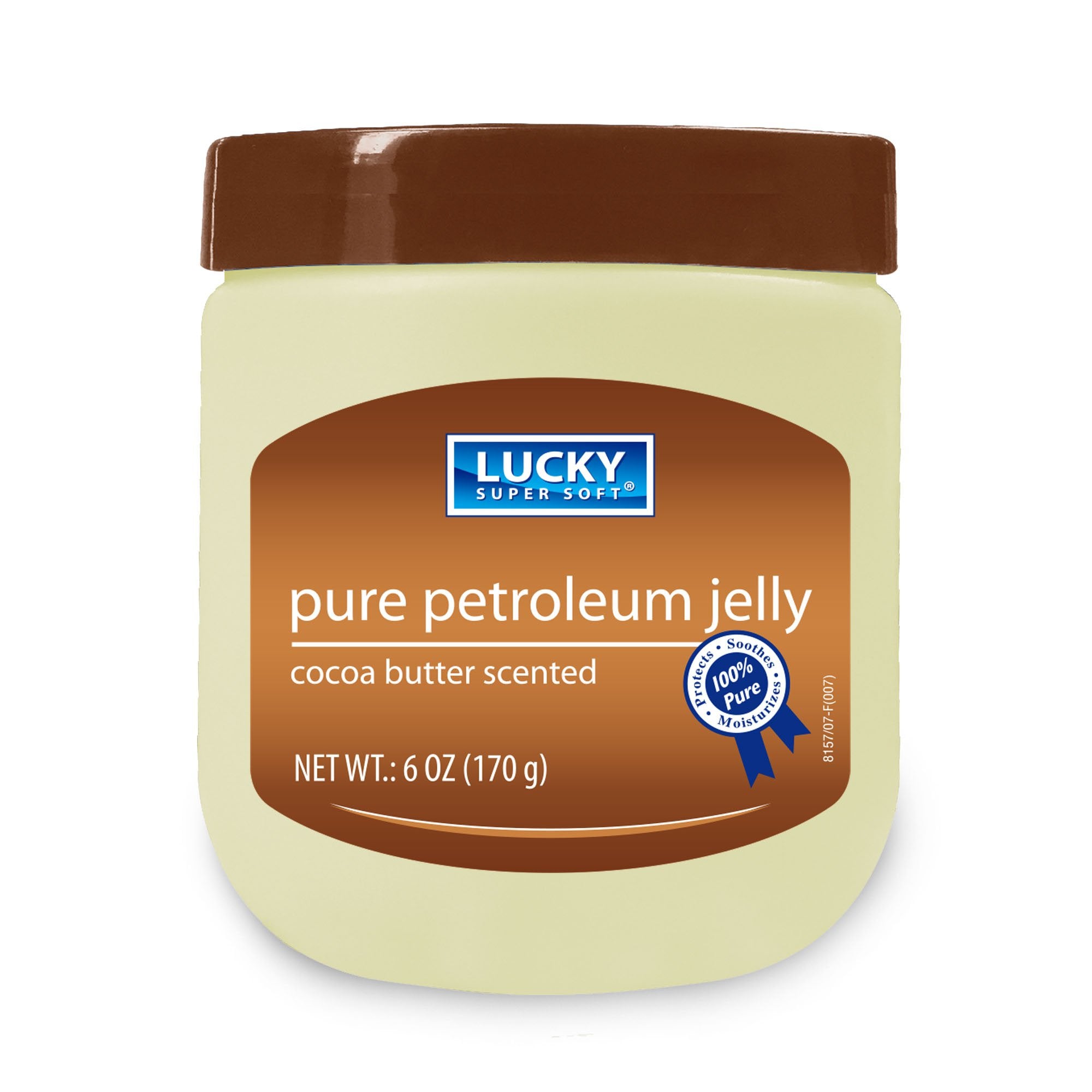 Lucky Super Soft Cocoa Butter Petroleum Jelly, 6 Ounce