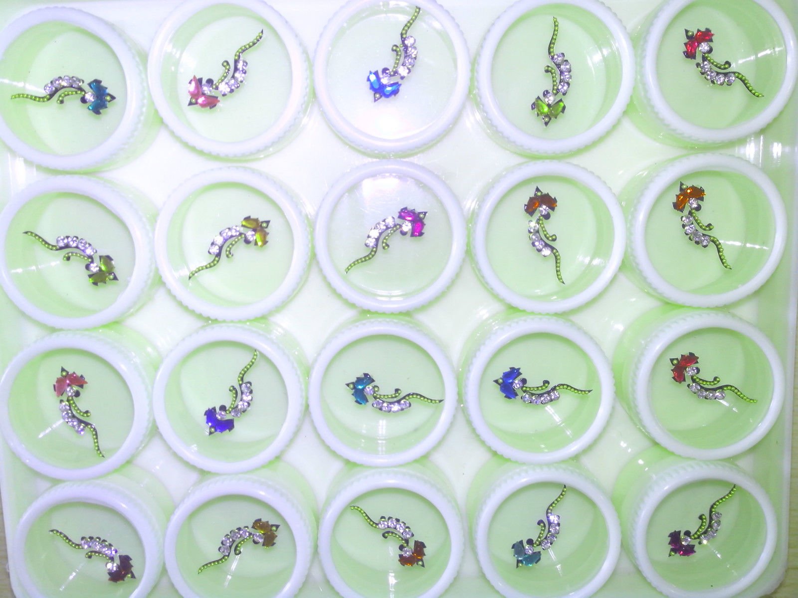 ATCUSA Born Chameleon Pearl Bead 2mm 3mm 4mm Mixed Size 3D Nail Decor White Black Flat Bottom Semi-Circle Nail Art Decorations: Black