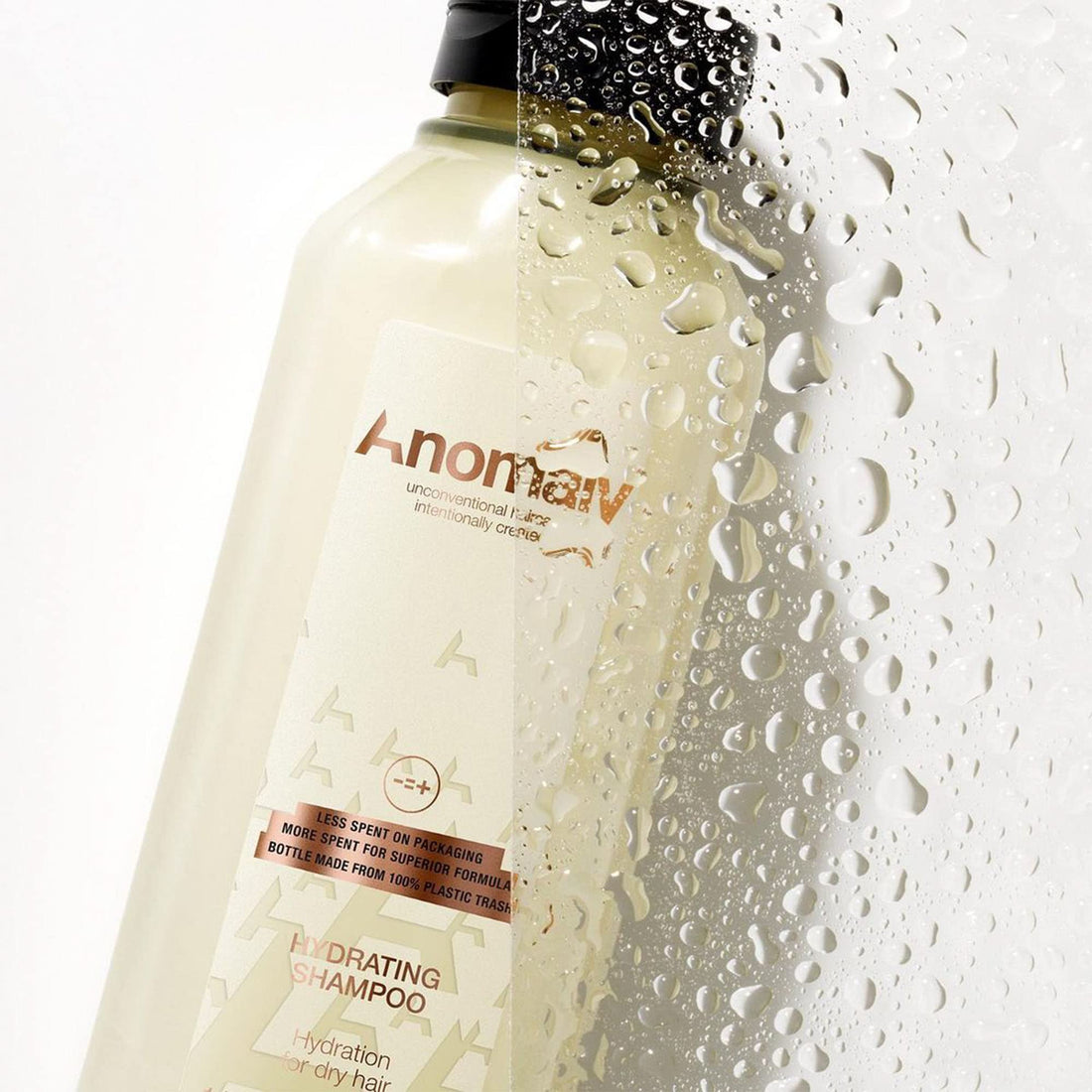 Anomaly Vegan Hydrating Shampoo with Aloe Vera & Coconut Oil for Dry Damaged Hair | Sulfate Free & Paraben Free | Eco Friendly & Sustainable Packaging from Ocean Plastic, 11 fl. oz.