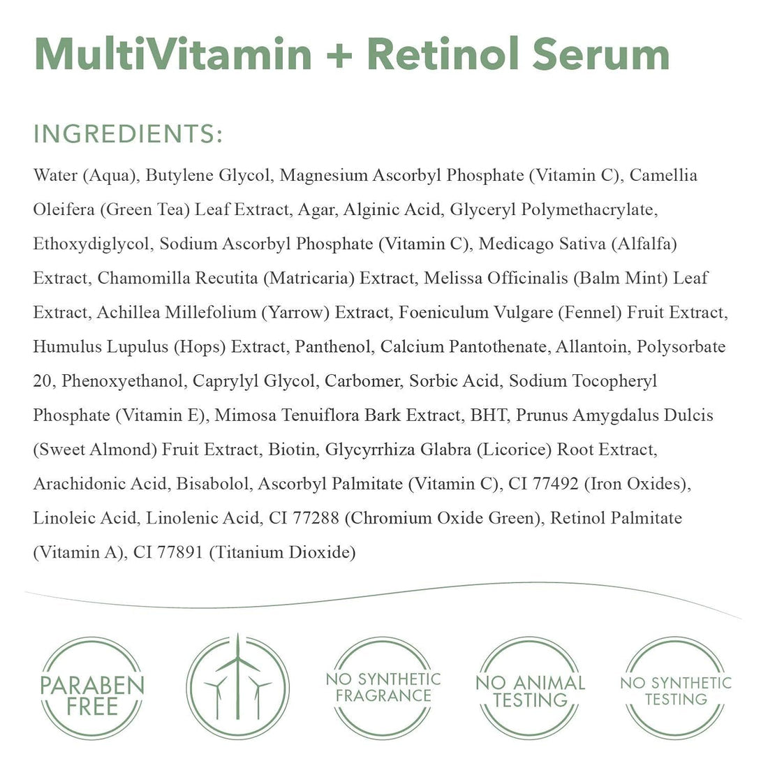 emerginC MultiVitamin + Retinol Serum - Micro-Encapsulated Spheres + Vitamin C to Help Combat Visible Signs of Aging, Sensitive Skin + Minor Redness (1.0 oz, 30 ml)