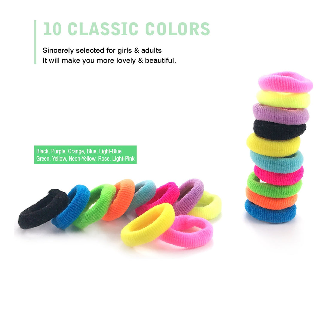 Hair Bands Ties Elastics Toddler Baby Girl