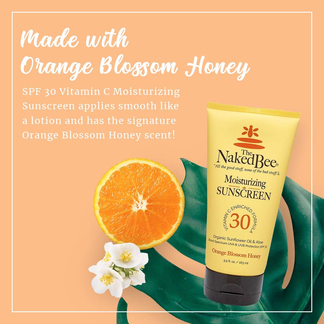 Naked Bee Vitamin C Sunscreen SPF 30-5.5 oz