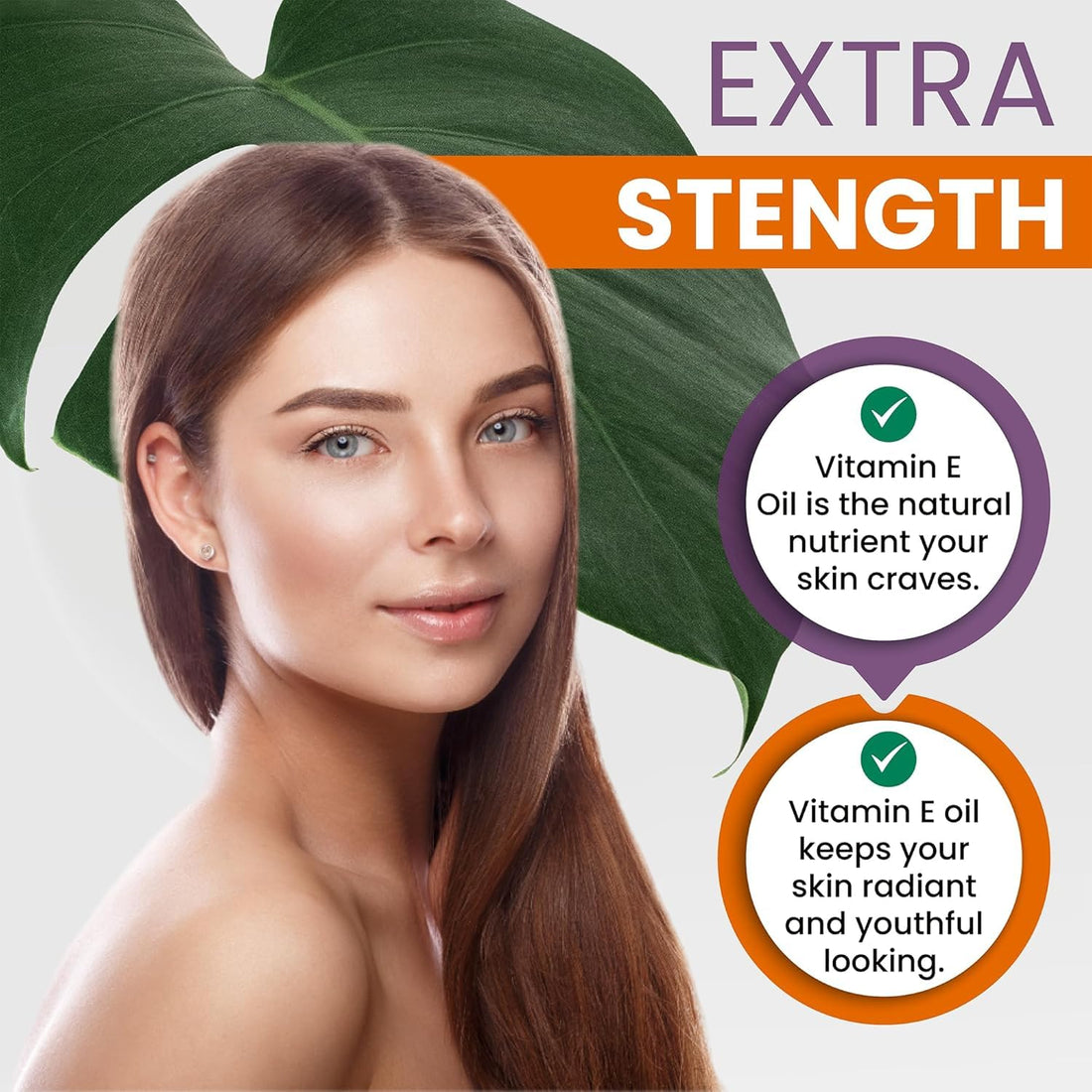 Dr Joe Lab Vitamin E Oil Full Spectrum for Skin, Hair, Face, Liquid Vitamin E Body Oil 75,000 IU, Pure Natural Cold Pressed, Moisturizes & Nourishes, Non GMO - 32 Oz