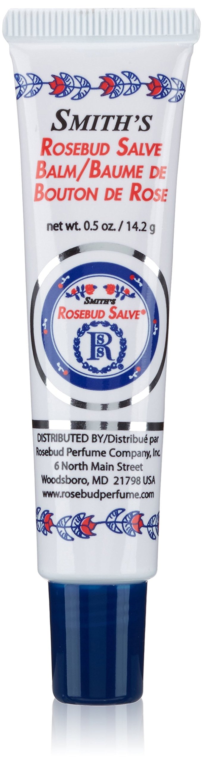 Smith's Rosebud Salve Balm Tube 0.5 Oz - Lot of 3