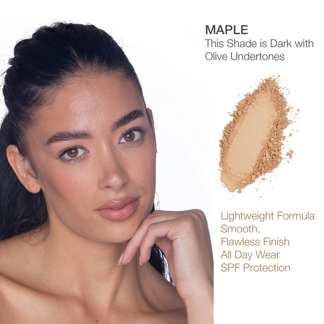 Bella Pierre Mineral Foundation, Maple, 0.3-Ounce