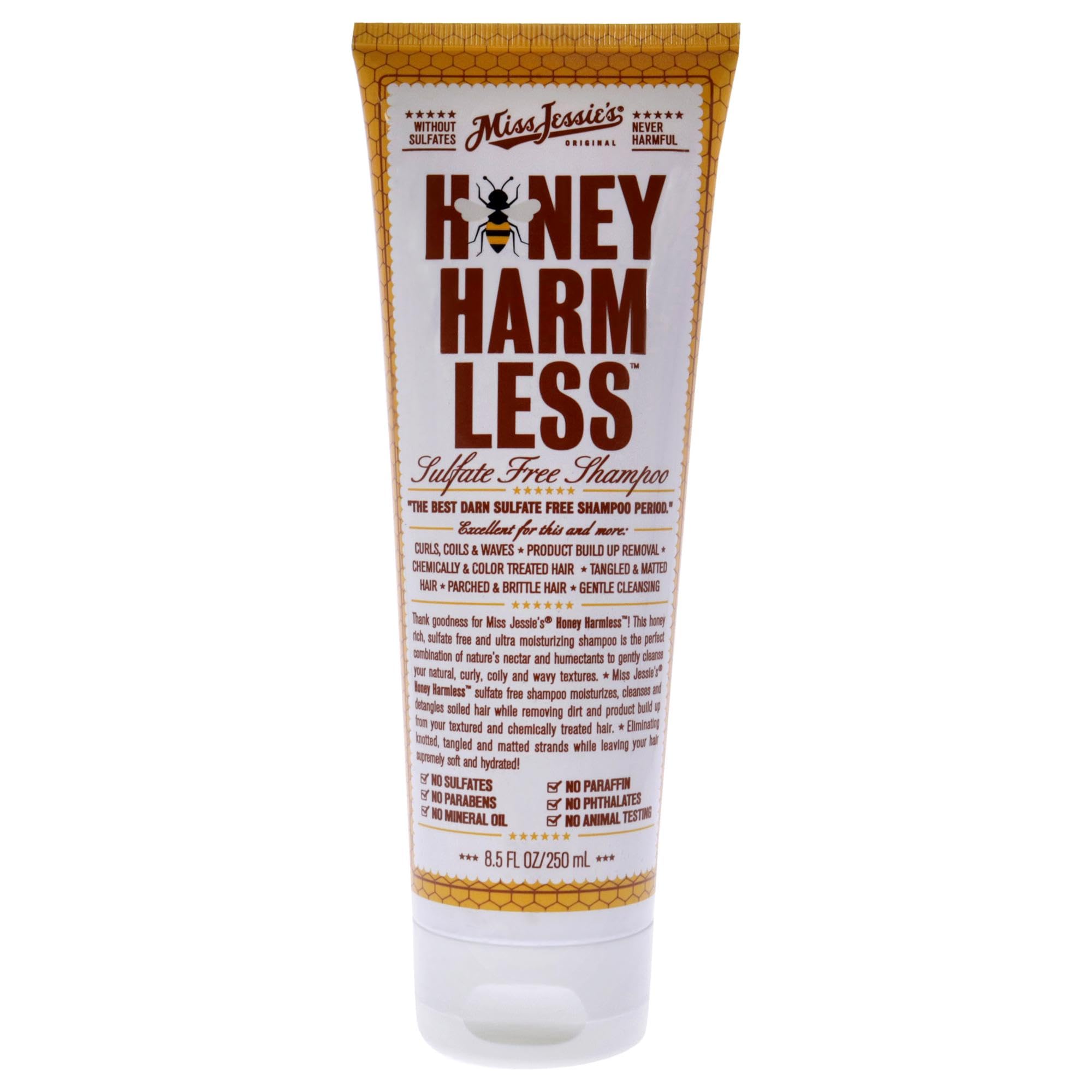 Miss Jessie's Honey Harm Less Unisex Shampoo 8.5 oz