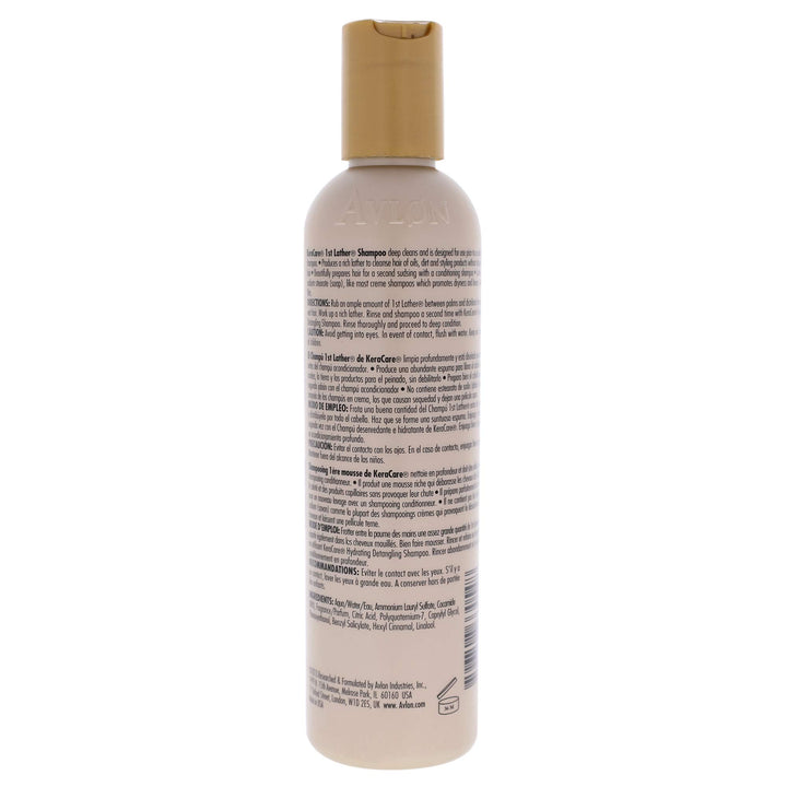 Avlon Keracare 1st Lather Shampoo for Unisex, 8 Ounce