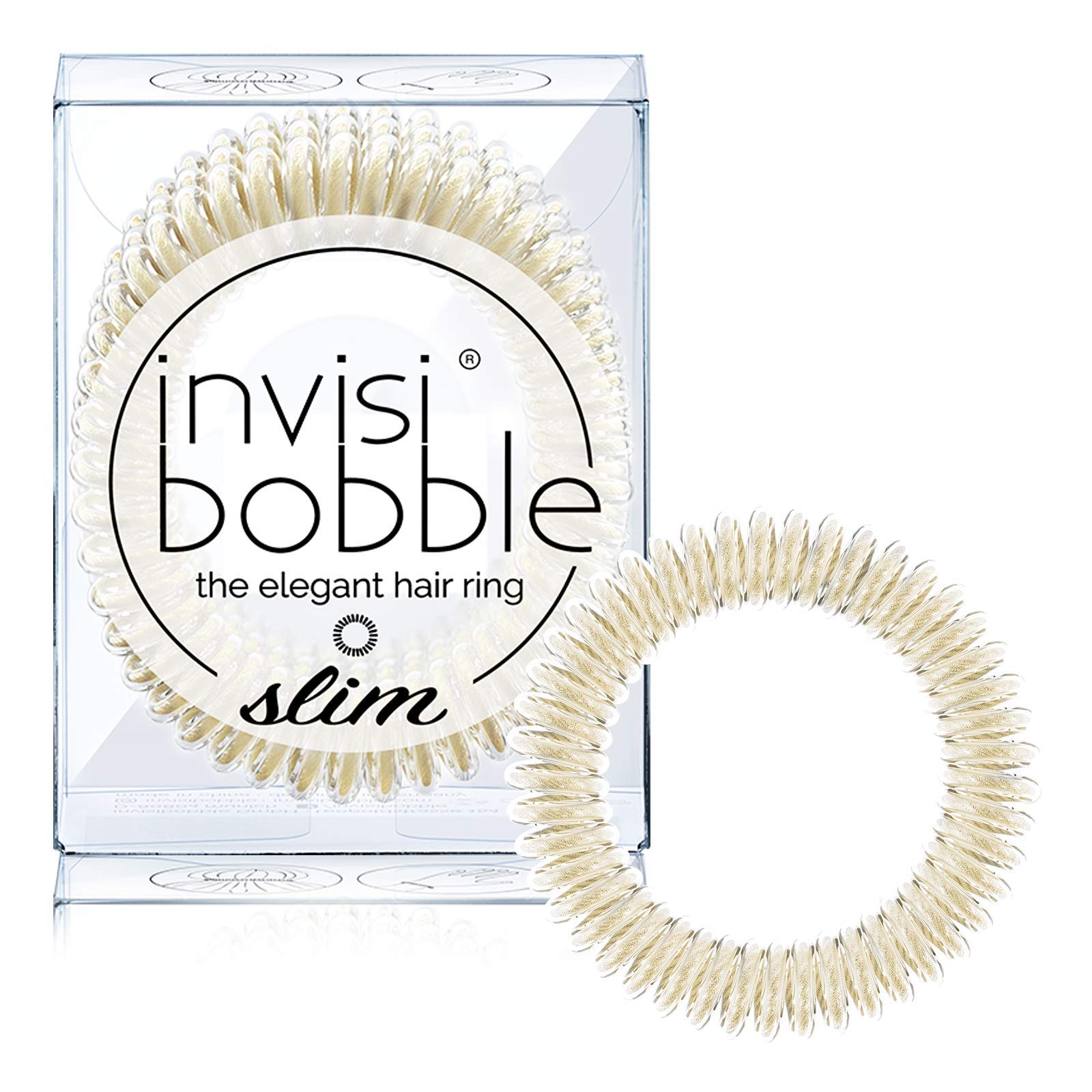 Invisibobble Slim Hair Ties Stay Gold