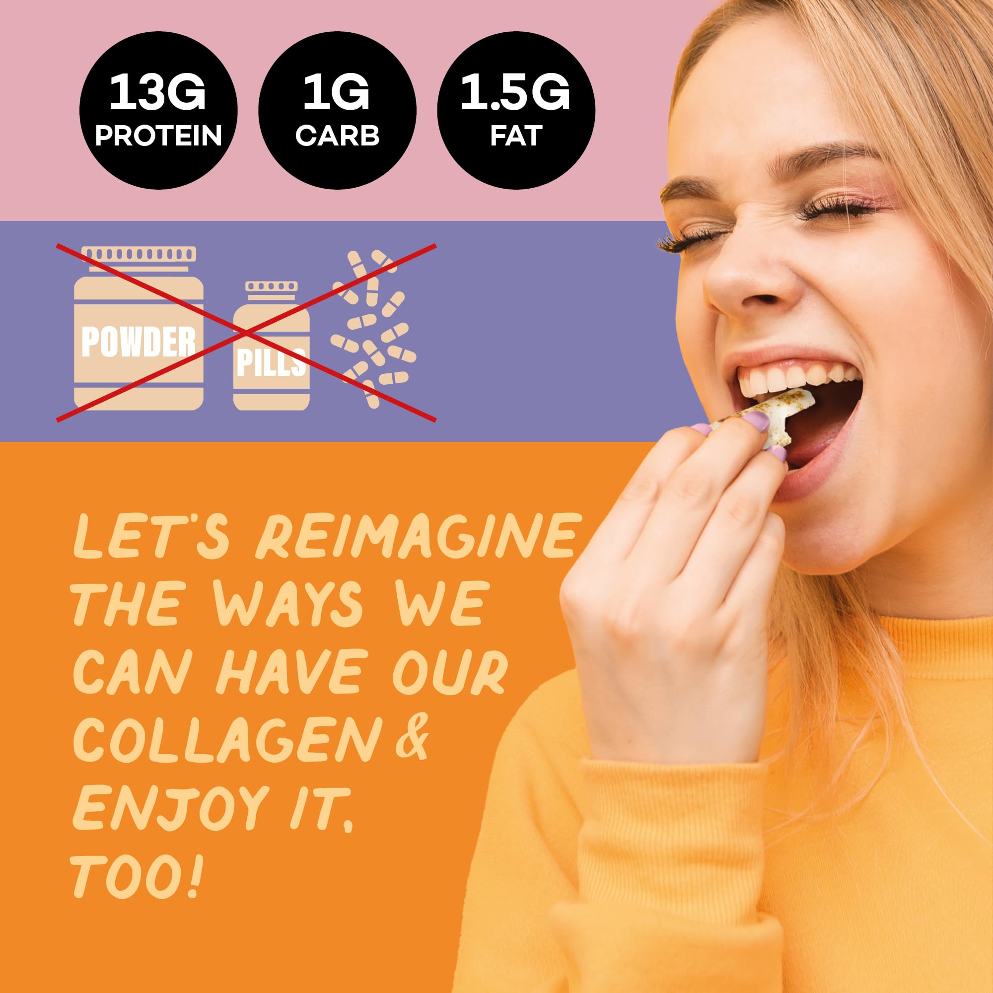 GoBeDo Collagen Protein Chips - Sweet Chilli Pepper & Tomato Basil Flavors - 13g Protein Per Bag, GMO-Free, Gluten-Free, Tasty Keto Savory Collagen Protein Snack (Pack of 10)