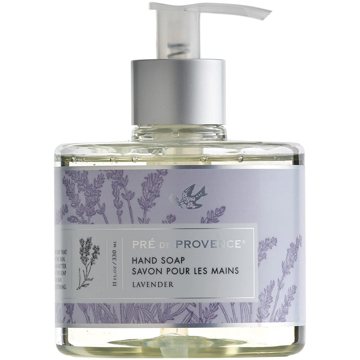 Pre de Provence Collection Shea Butter Enriched Soothing & Moisturizing, Liquid Soap, 11 fl oz, Lavender