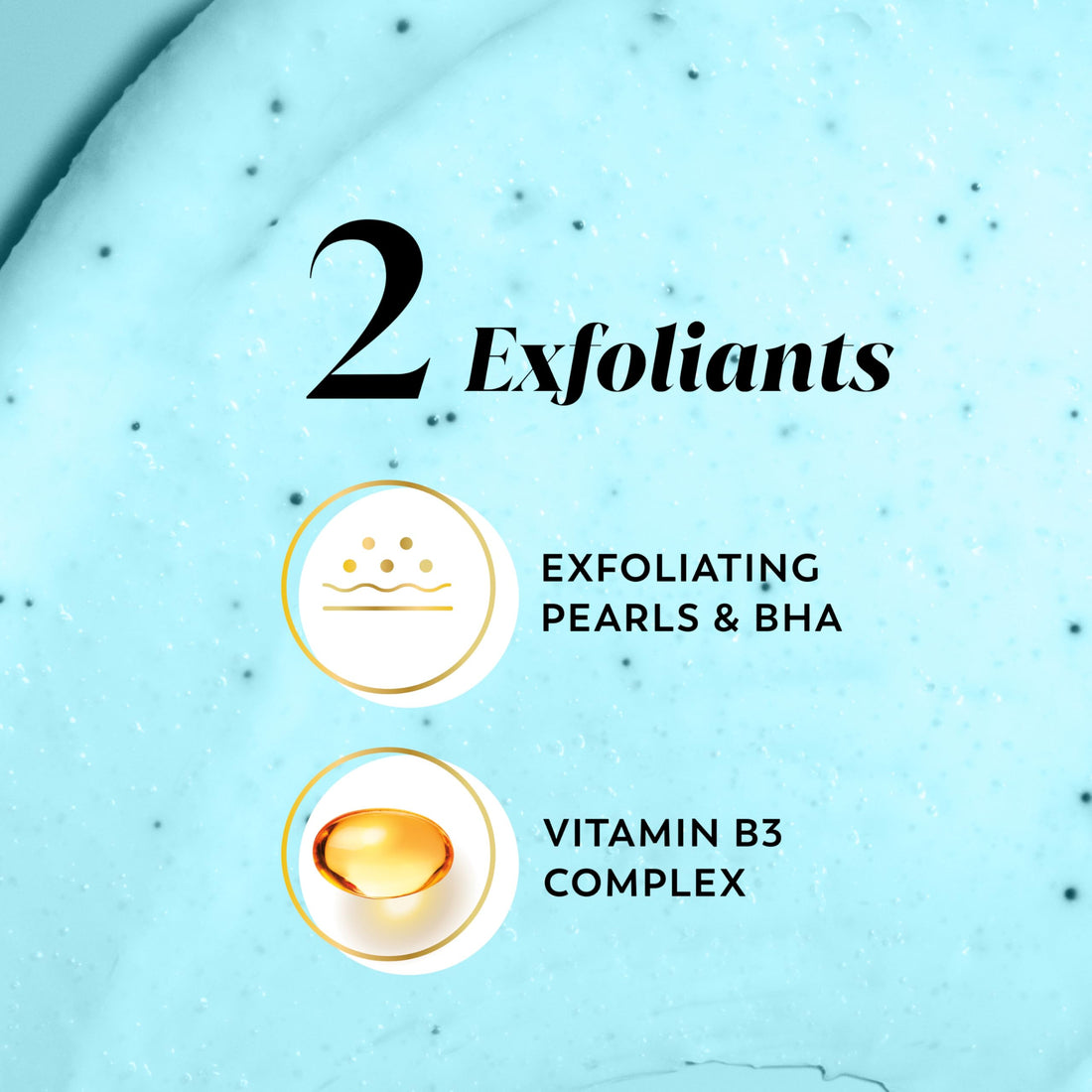 Olay Body Indulgent Mineral Scrub, Skin Exfoliating & Massaging Pearls, Nourishing Soft & Gentle Formula, Renewing BHA, Vitamin B3 Complex, Luxurious Fragrances, Coconut & Guava Scent, 11 oz