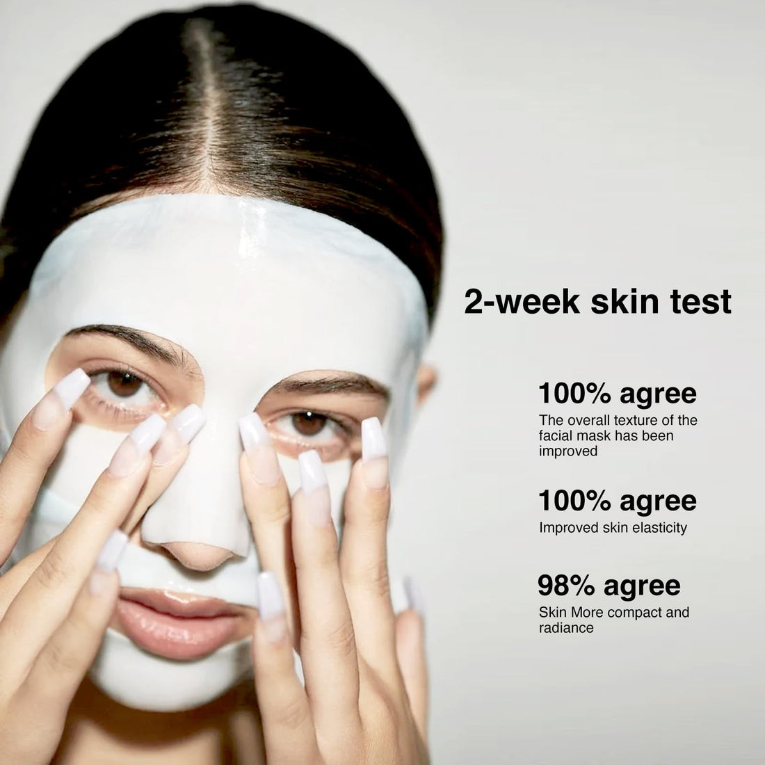 SUDAJI Collagen Face Mask (37gx5ea), Hydrating Overnight Hydrogel Mask with Probiotics, Apple Stem Cells- Elasticity, Firming, and Moisturizing