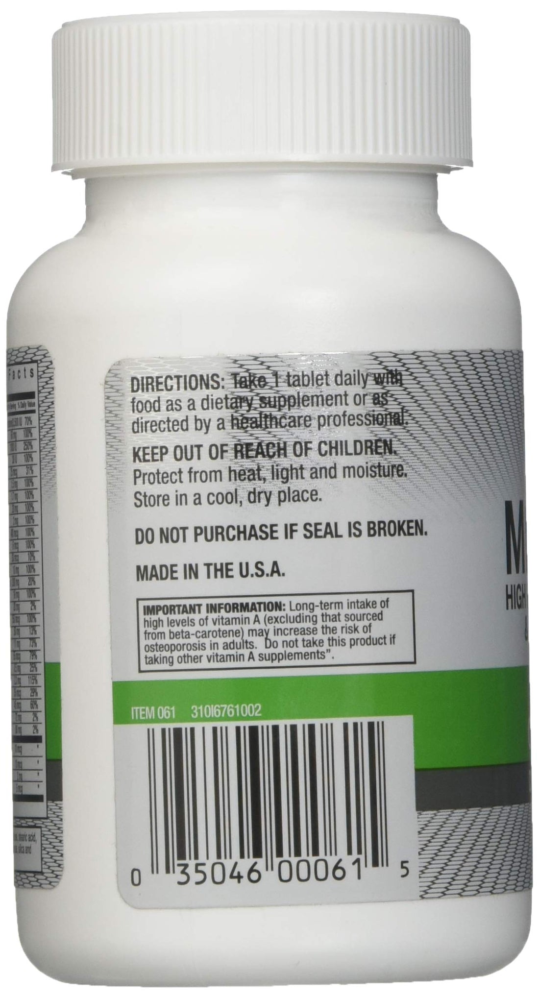 Windmill MILLTRIUM H/P Multi-VIT TAB 100 (061AM)