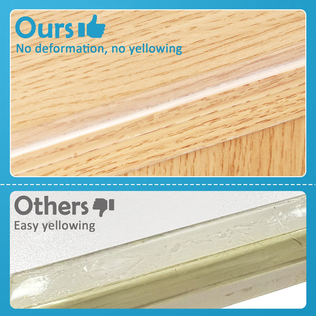 Baby Proofing, Tables Corner Guards Baby Child Safety, 20ft(6m) Soft Bumper Strip Furniture Clear Toddler Edge Corner Protectors, Desk Edge Cushion