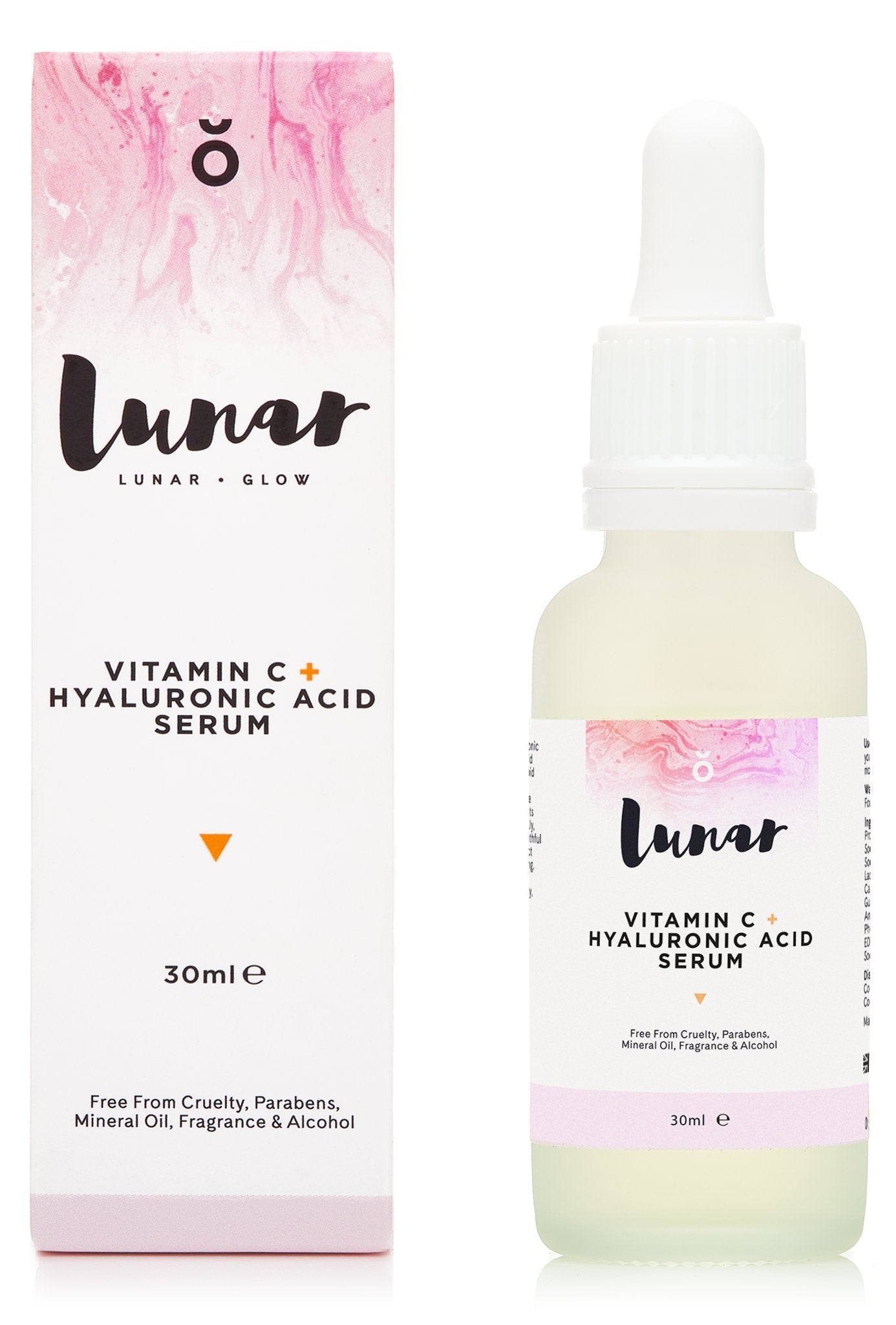 Vitamin C Hyaluronic Acid Serum for Face and Skin by Lunar 30ml