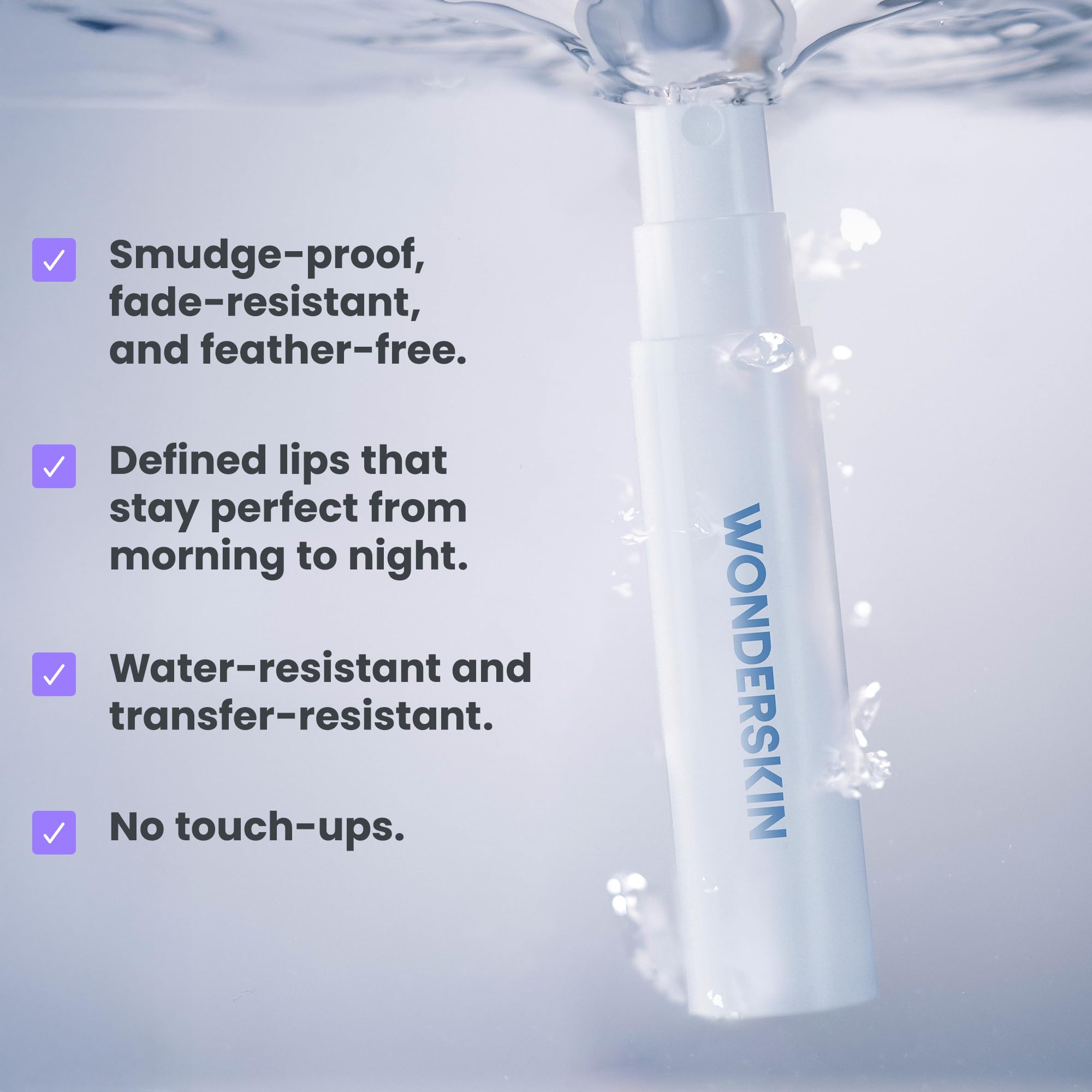 Wonderskin Wonder Blading Lip Stain Masque Activator