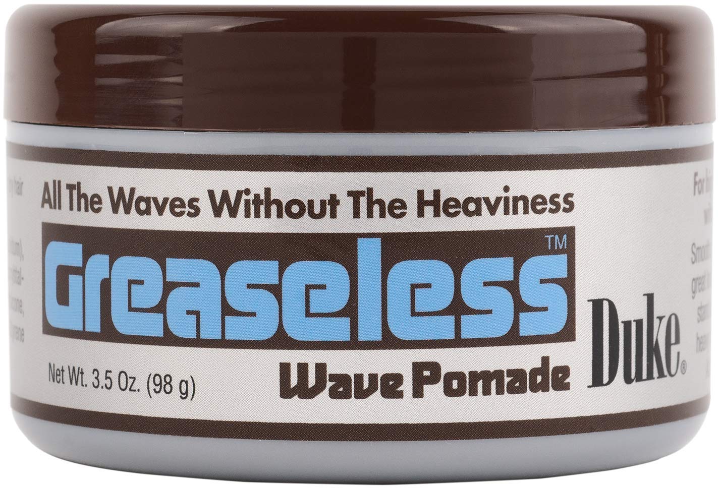 Duke Greaseless Wave Pomade, 3.5 Ounce