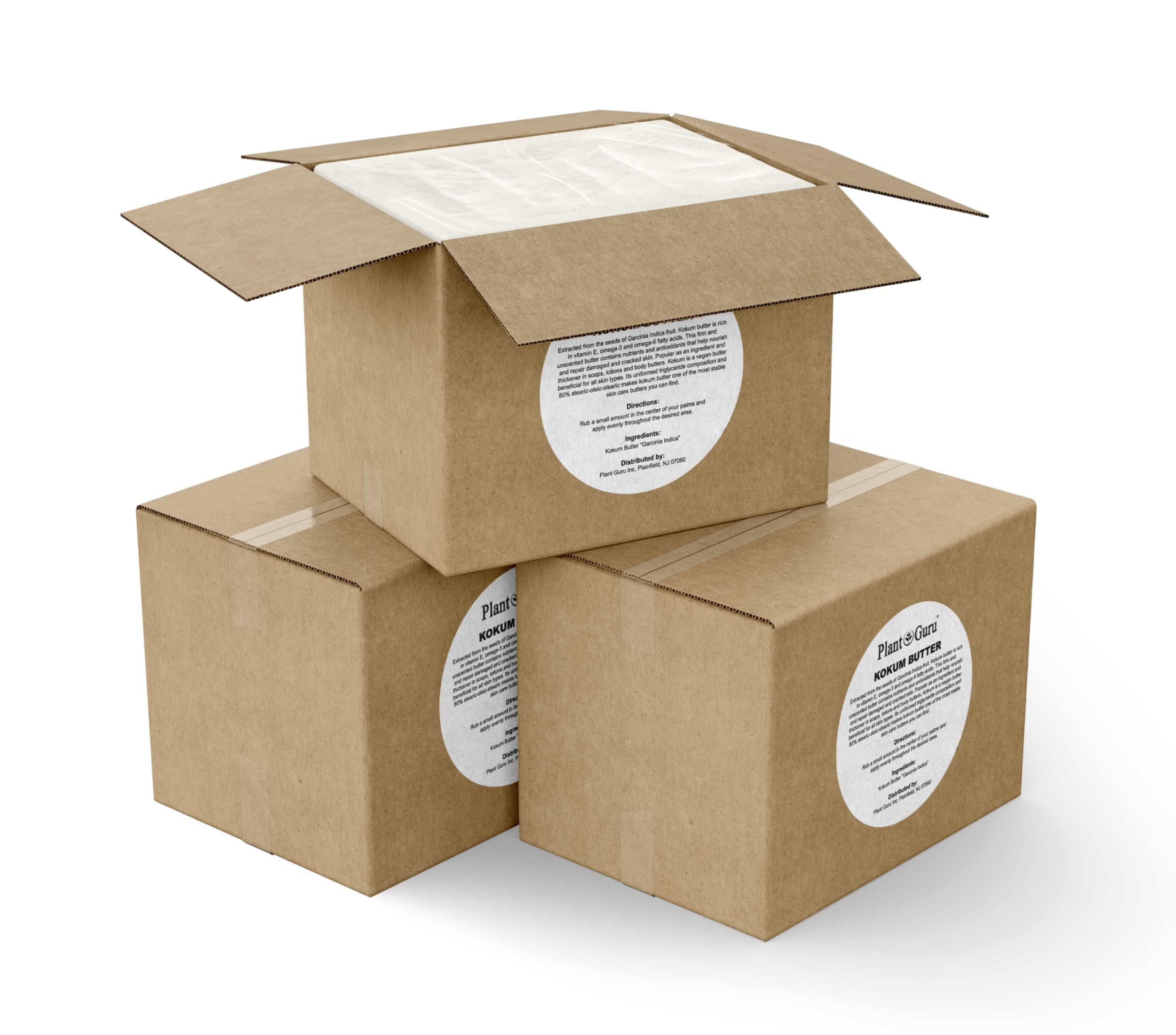 Raw Kokum Butter 10 lbs. Bulk Wholesale 100% Pure Natural - Great for Skin, Body and Hair Moisturizer, DIY Creams, Balms, Lotions and Soap Making.