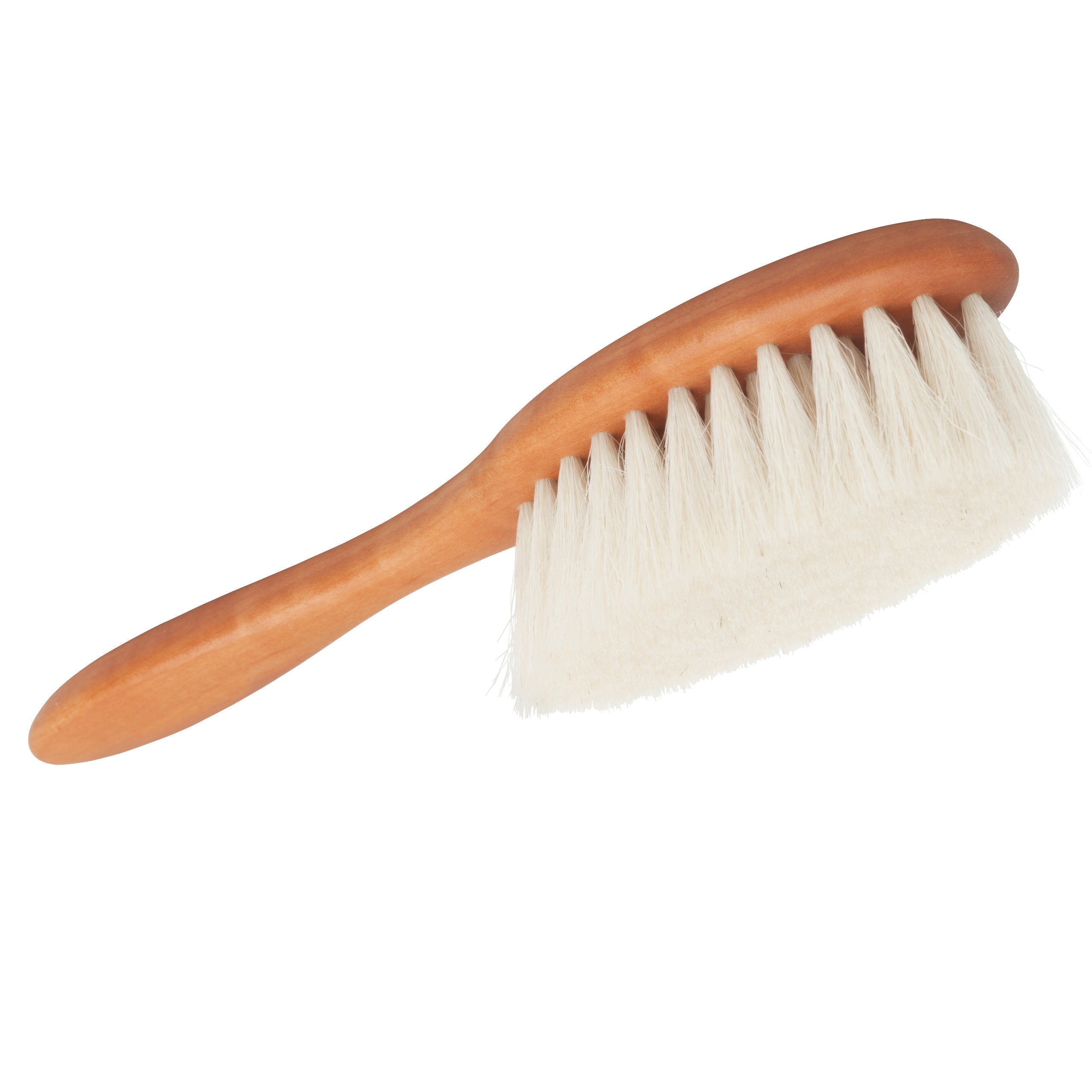 Redecker Baby Hairbrush with Goat Hair Bristles and Oiled Pearwood Handle, 6-1/2-Inches
