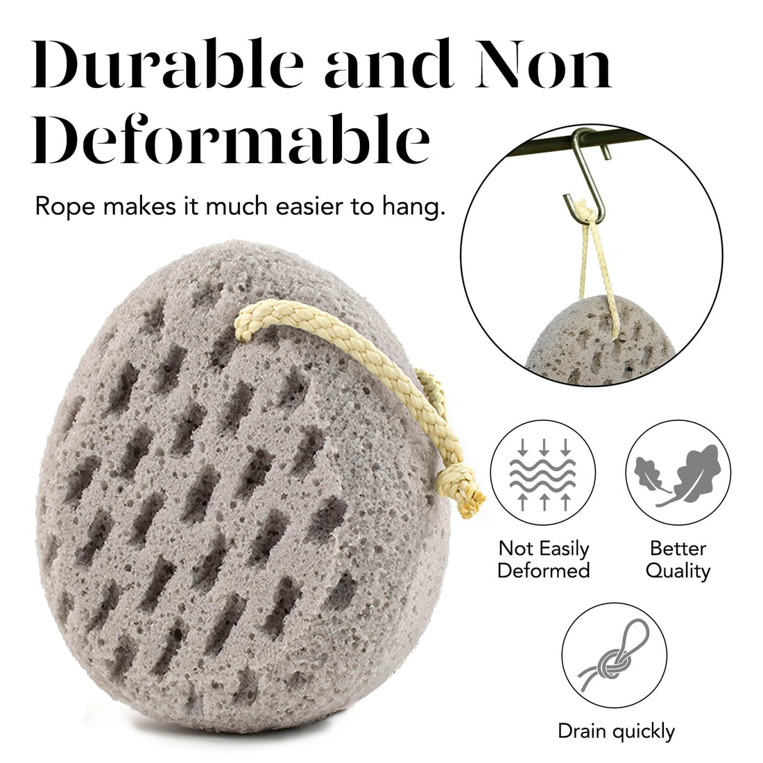 BAIMEI Bath Sponge, Sponge Loofah Body Scrubber, Shower Pouf Cleaning Loofahs Sponge (2pcs)