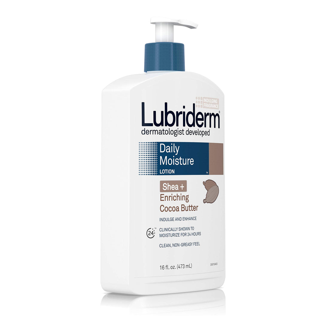 Lubriderm Skin Nourishing Moisturizing Lotion-Shea and Cocoa Butters-16oz