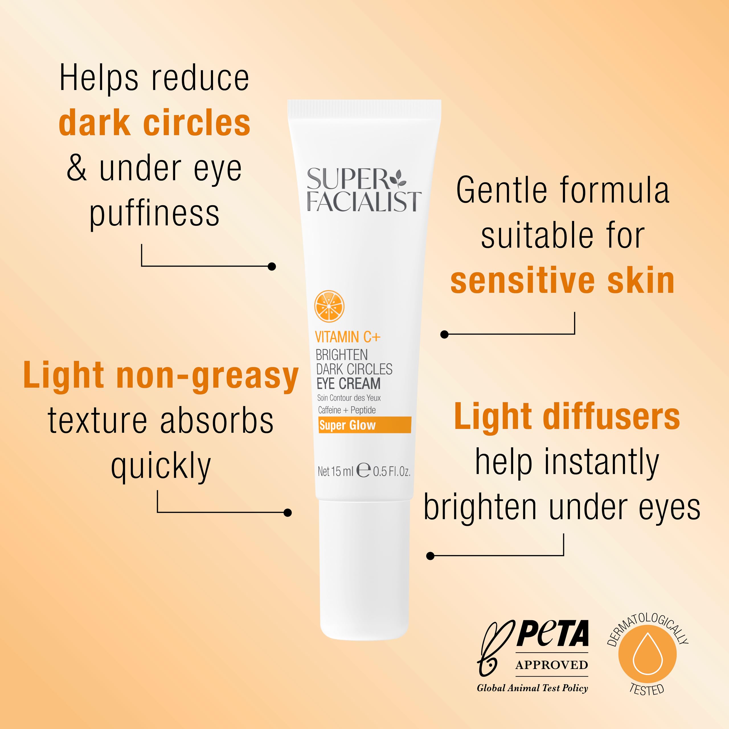 Super Facialist Vitamin C Dark Circles Eye Cream 15 Ml