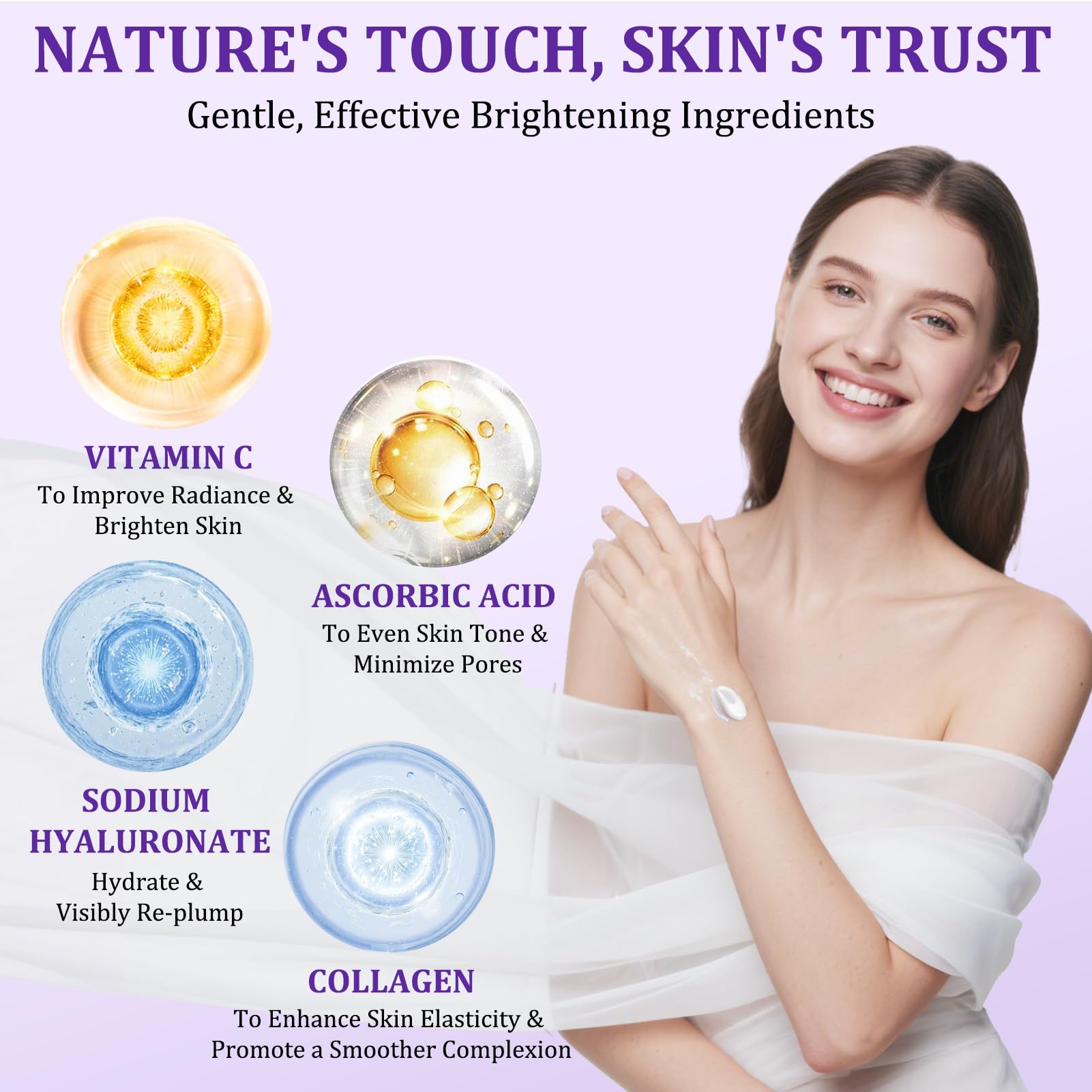 Dark Spot Remover for Body, Skin Bleaching Cream with Vitamin C for Intimate Areas, Skin Lightening Cream Dark Spot Corrector for Underarms, Knees, Elbows, Inner Thighs & Bikini Line,1.7fl oz