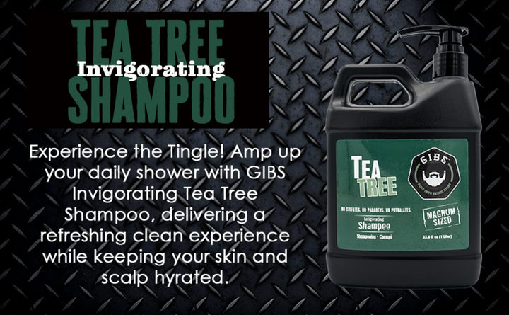 GIBS Grooming Tea Tree Shampoo, 3.25 fl. oz.